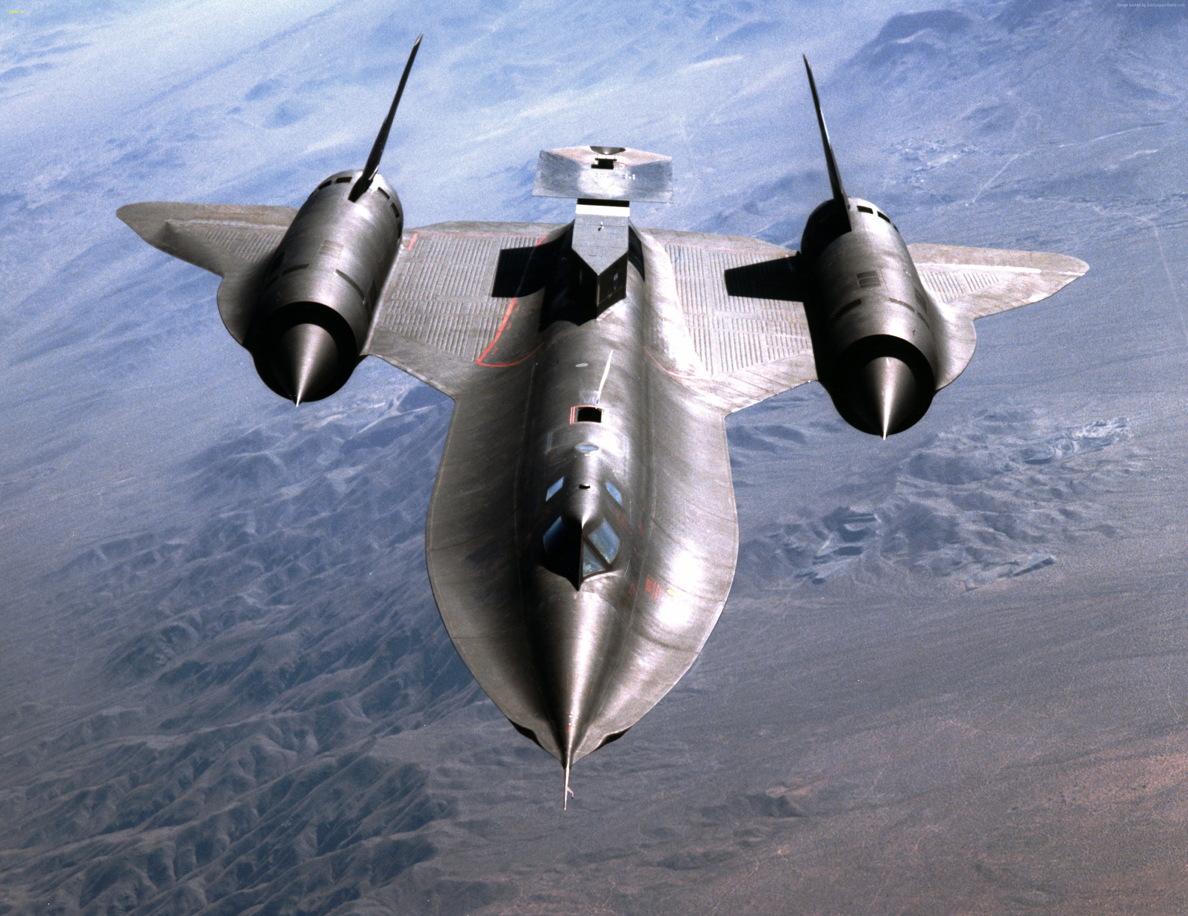 Lockheed, aircraft, plane, jet, 4K, U.S. Air Force, sky, SR-71, Blackbird, HD Wallpaper