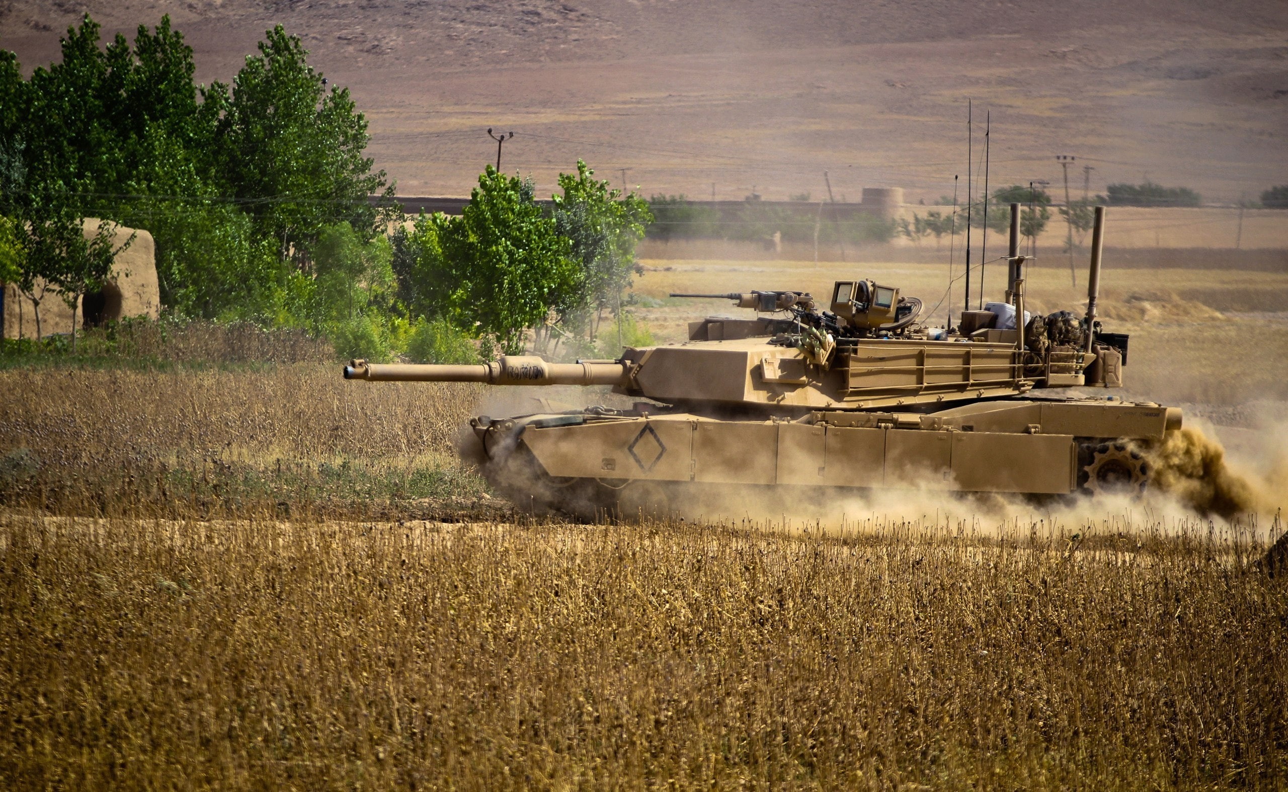 2K, democracy, Afghanistan, M1 Abrams, tank, HD Wallpaper