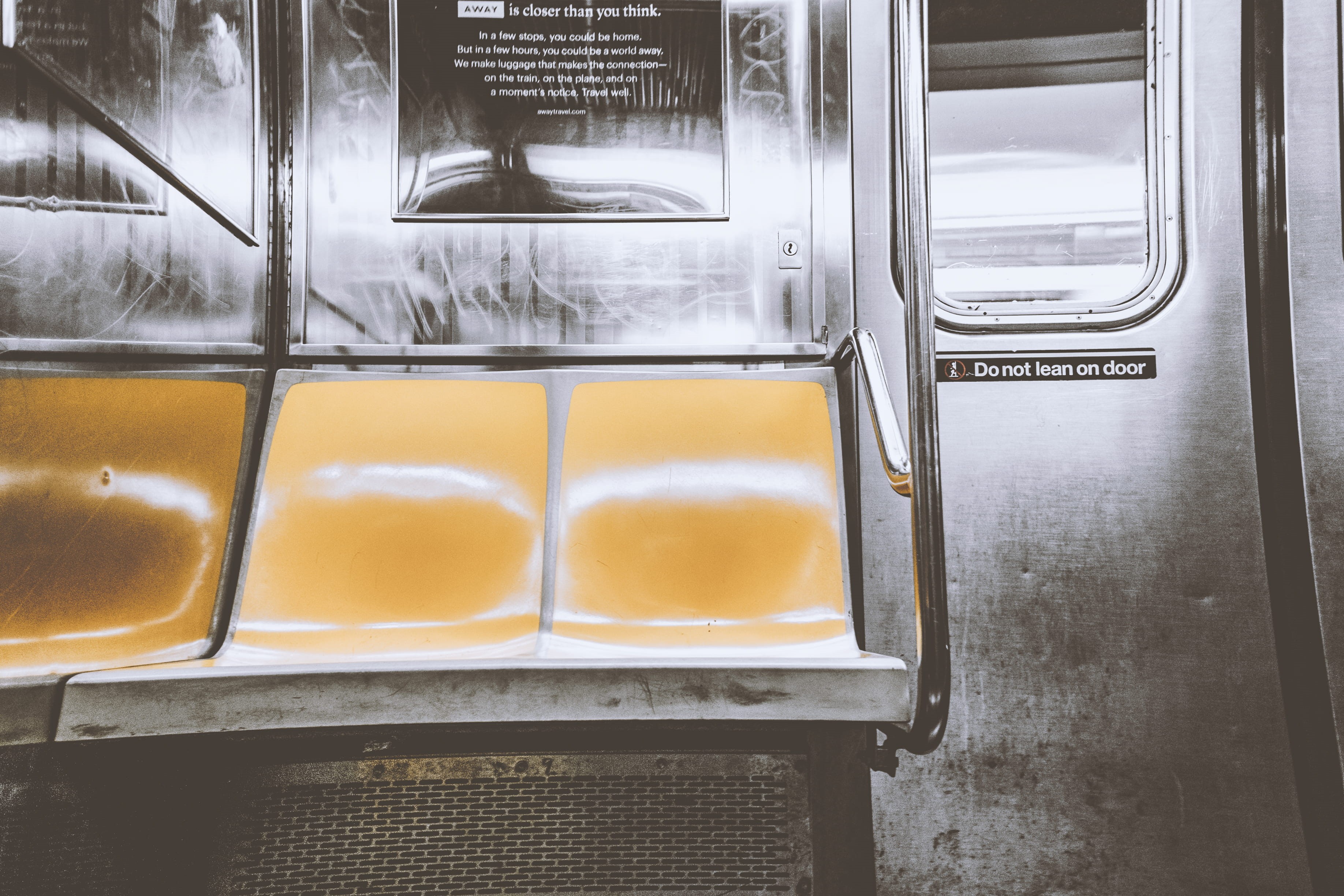 container, window, food, vehicle interior, transportation, indoors, metro, city, healthy eating, ready-to-eat, chair, subway chair, mode of transportation, HD Wallpaper