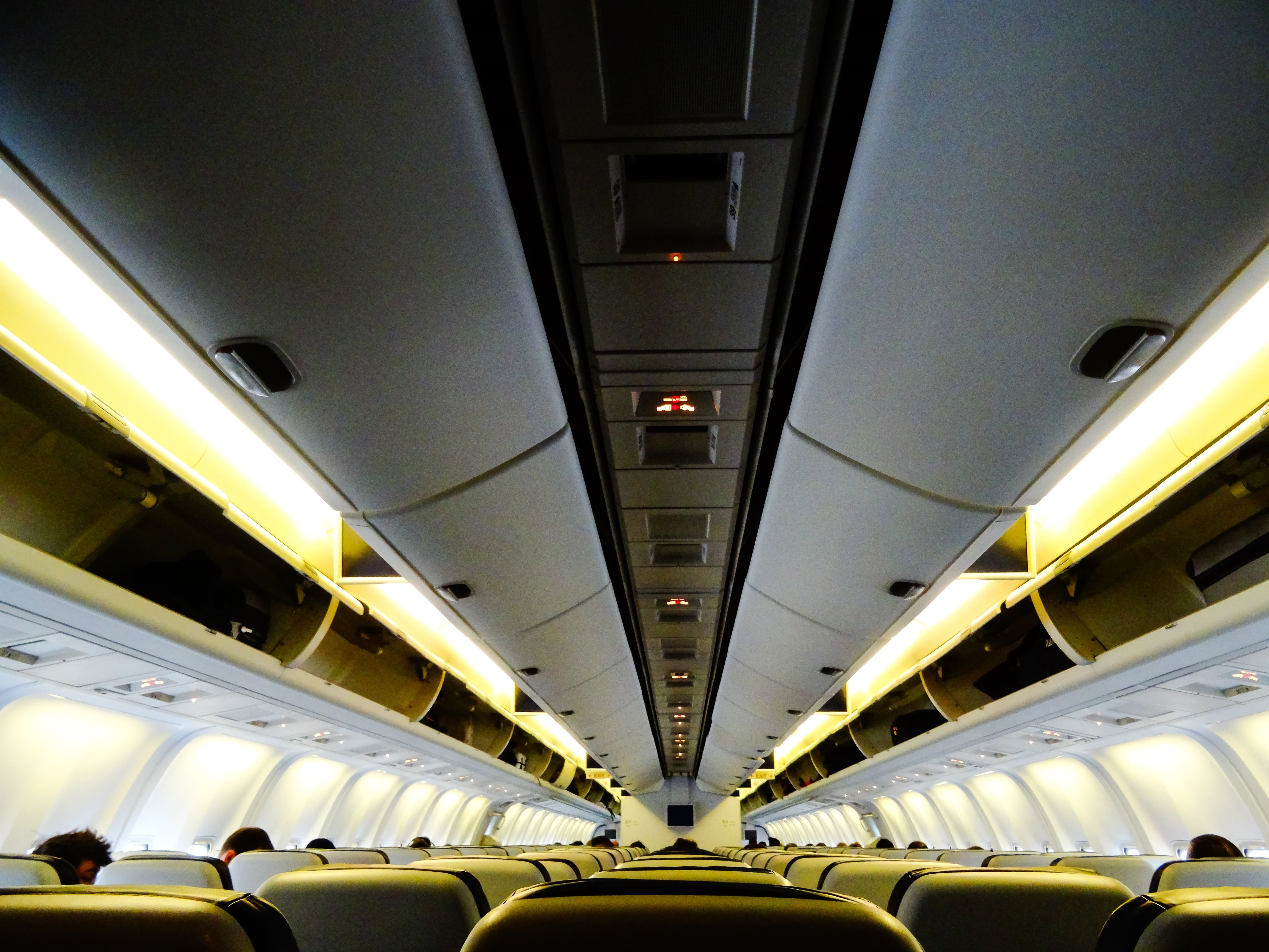 go away, no people, commercial airplane, tourism, holiday, ceiling, airline travel, traffic, illuminated, black, flight, diminishing perspective, aviation, HD Wallpaper