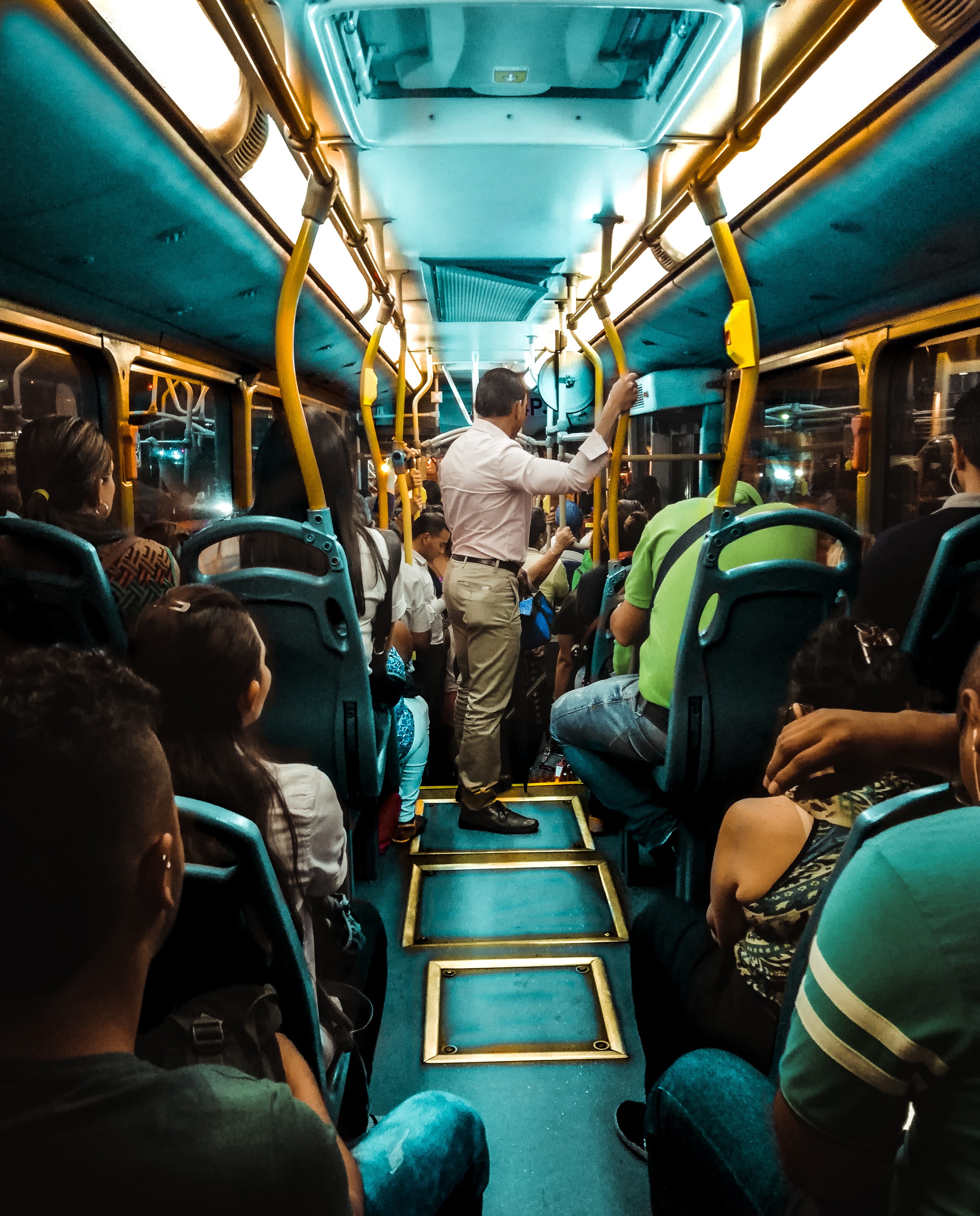 group of people, passenger car, journey, building, 4K, urban, public transportation, vehicle, vehicle interior, train - vehicle, vehicle seat, transportation, Phone HD Wallpaper