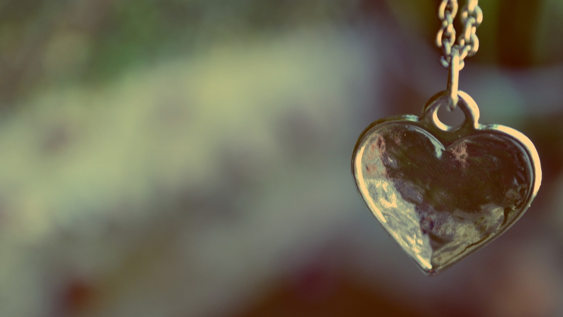 necklace, love, 1080P, medallion, heart, HD Wallpaper