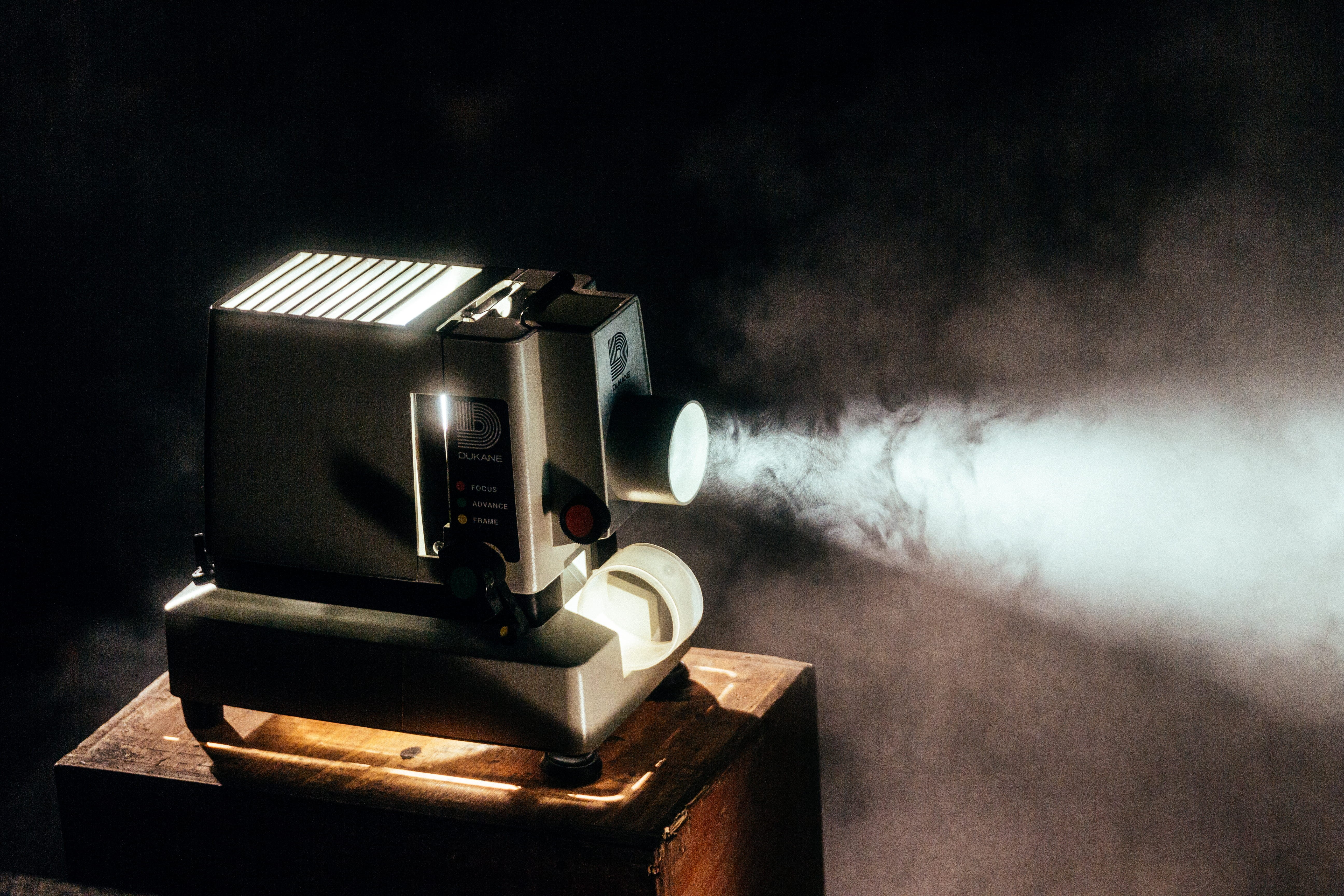 vintage, single object, gray, steam, black background, no people, turned, close-up, still life, old-fashioned, equipment, focus on foreground, metal, 5K, HD Wallpaper