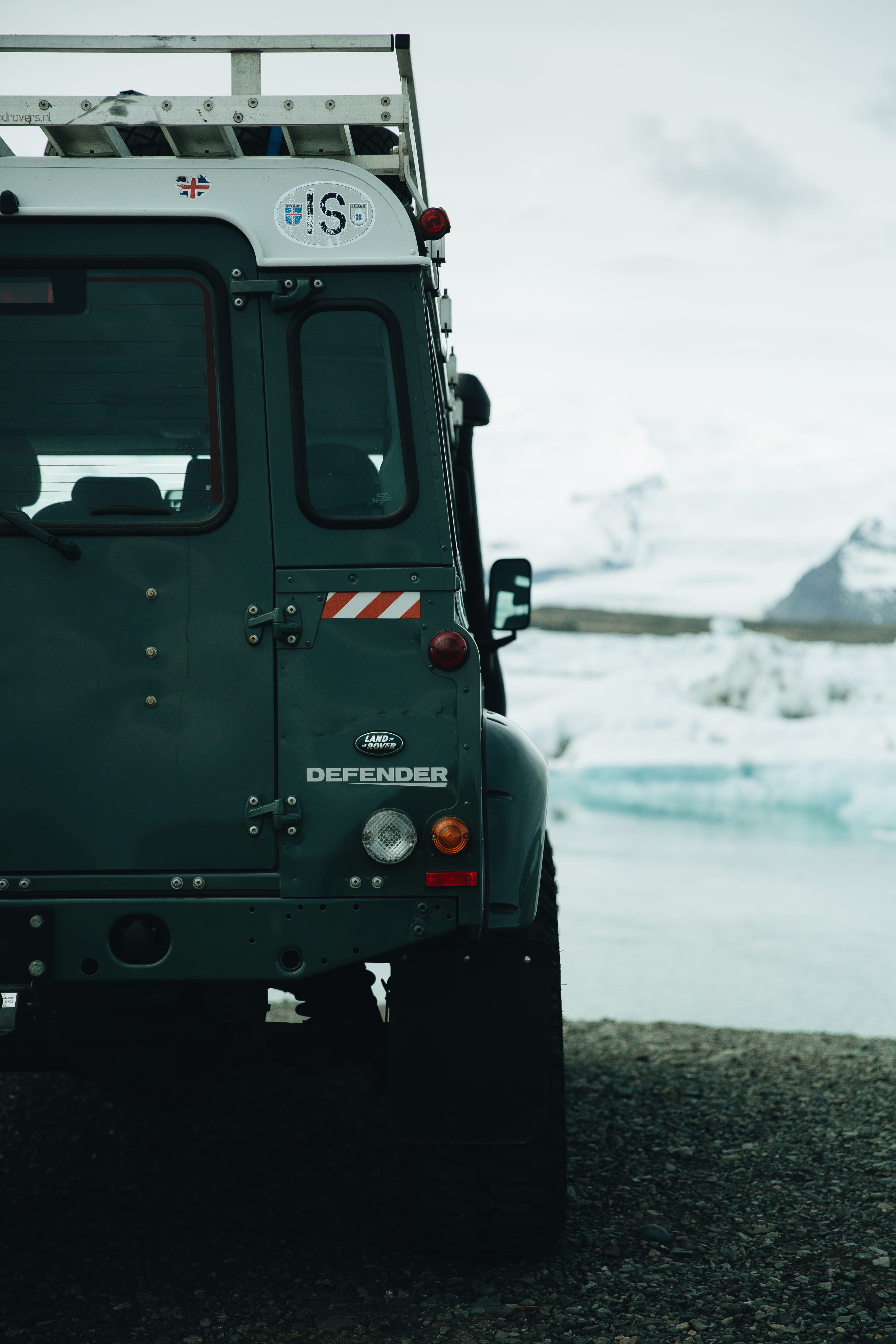 winter, jeep, wilderness, day, outdoors, text, focus on foreground, adventure, iceland, land vehicle, nature, no people, near, cold, parked, road, asphalt, Phone HD Wallpaper