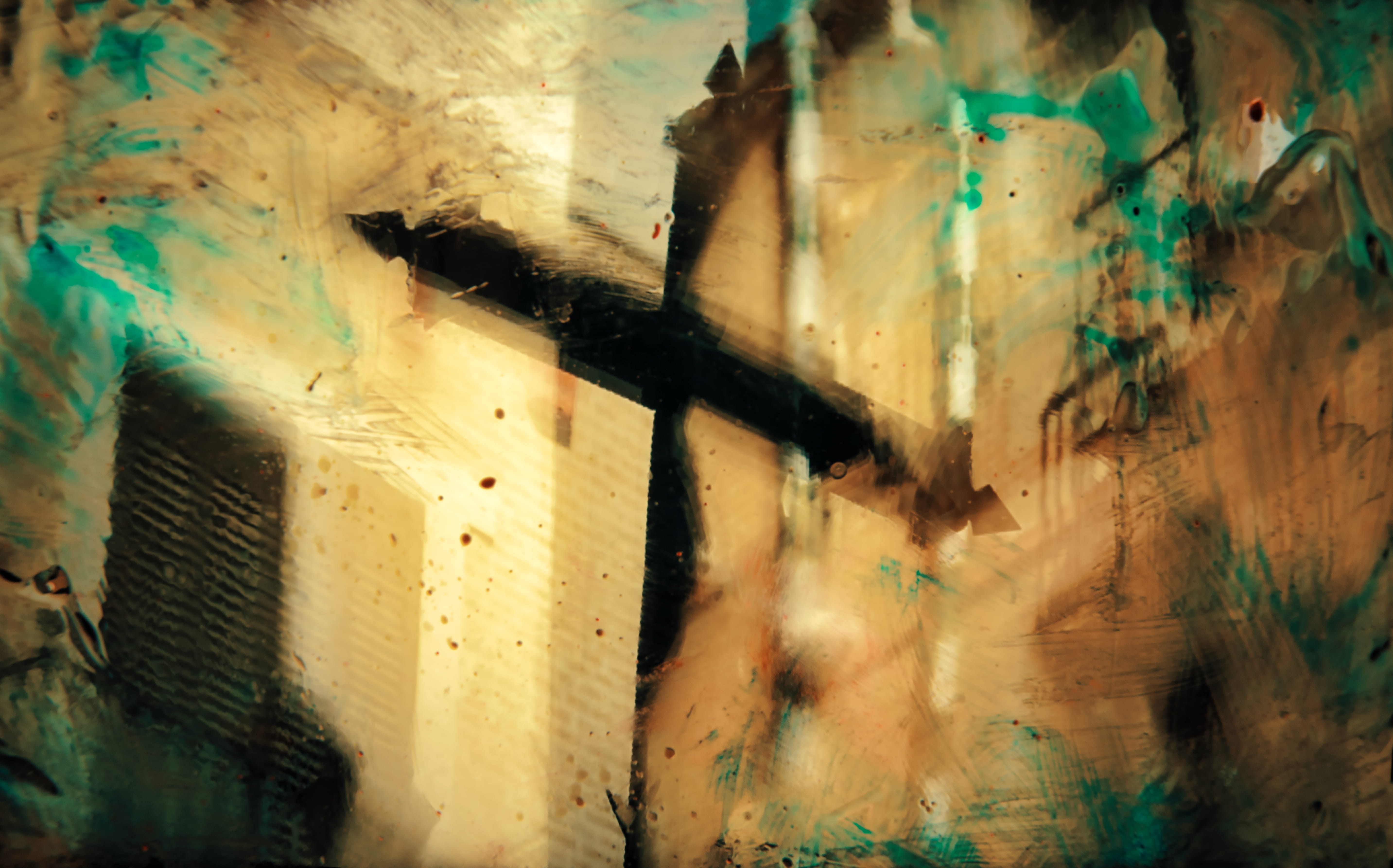 decline, day, deterioration, ruined, street, paint, modern art, built structure, no people, fantasy, cross, indoors, textured, architecture, rusty, fineart, HD Wallpaper