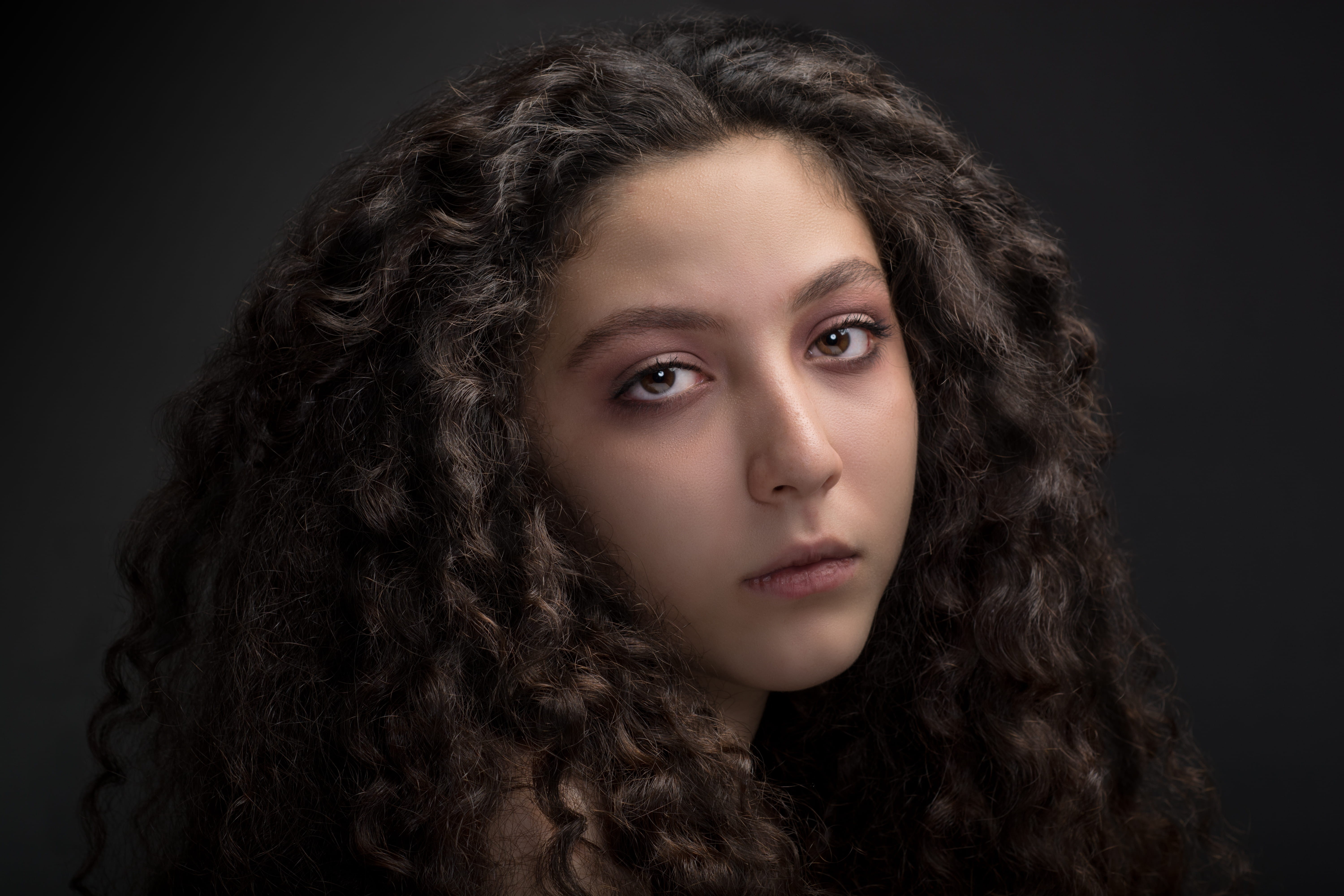 human hair, brave, girl, innocent, portraits, long hair, teenager, tbilisi, beauty, one person, women, hair, body part, indoors, headshot, young adult, HD Wallpaper