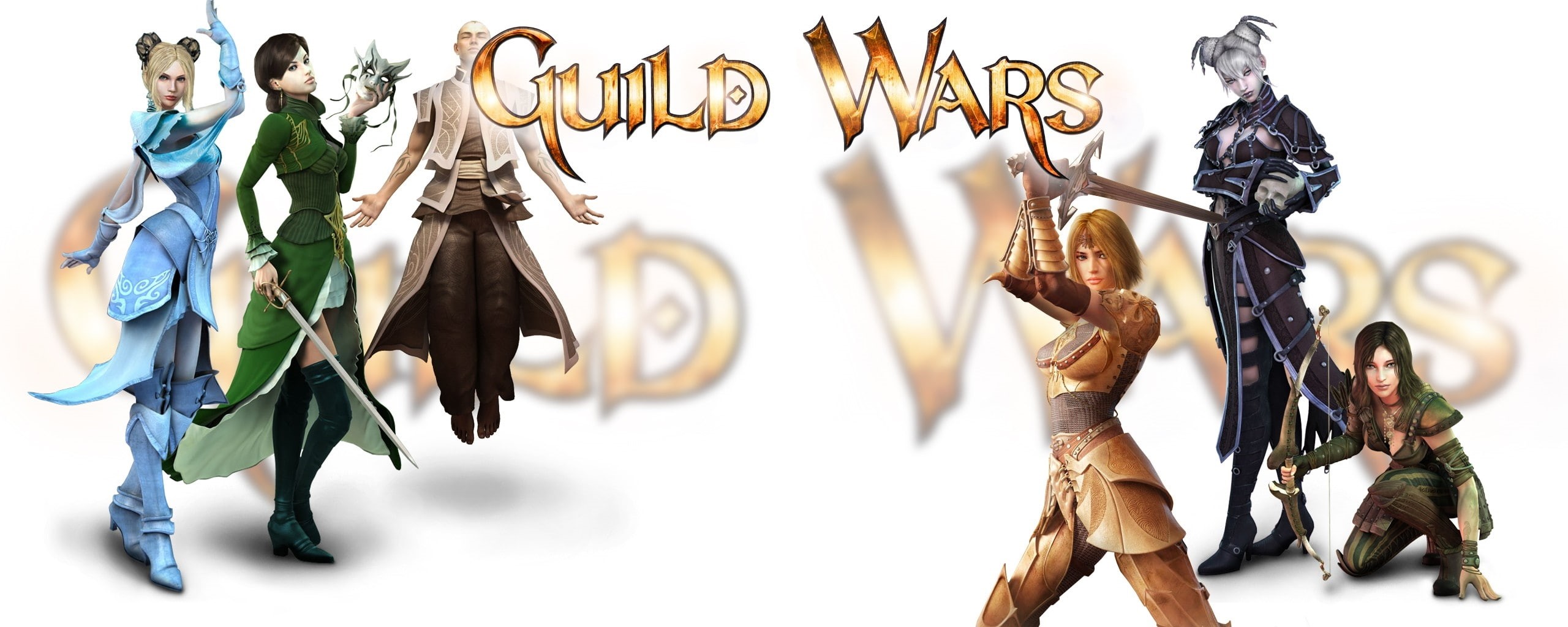 art, guild, hd, x, wars, Guild Wars, video, games, multiscreen, 2K, HD Wallpaper