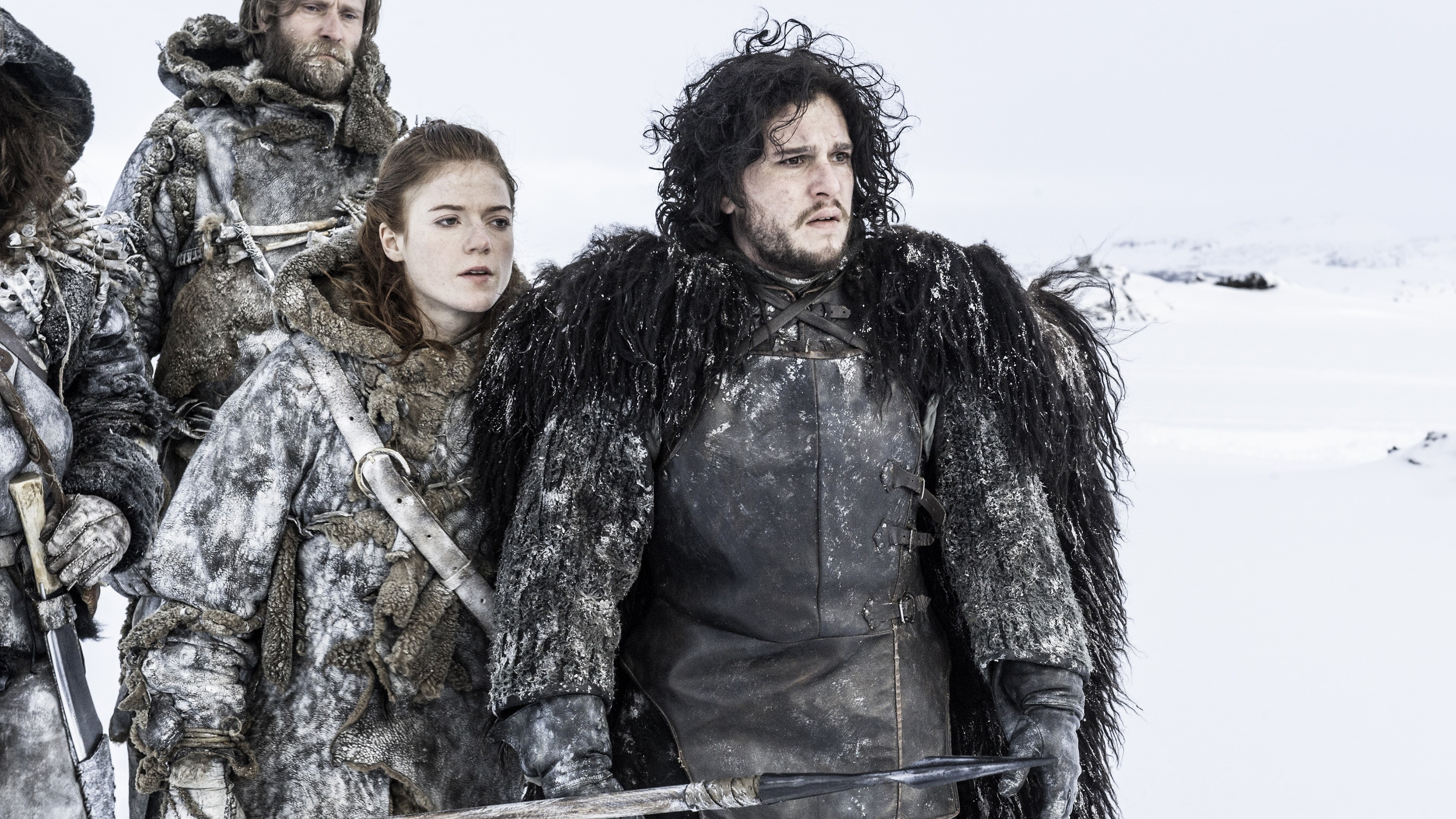 snow, game of thrones, jon snow, ygritte, ygrid, jon, john, 4K, HD Wallpaper