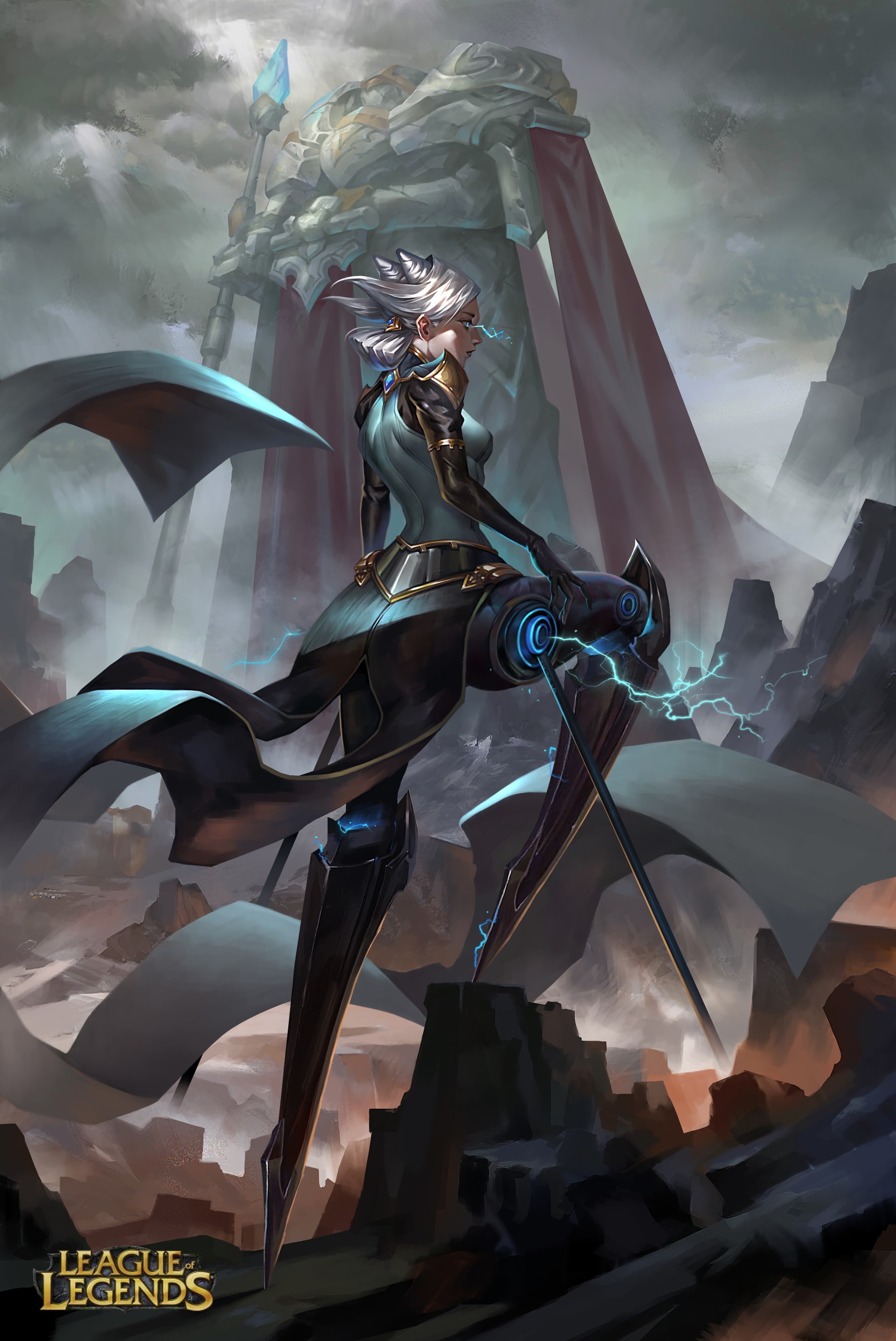 Camille (League of Legends), Summoners Rift, video games, fantasy girl, 2K, League of Legends, Phone HD Wallpaper