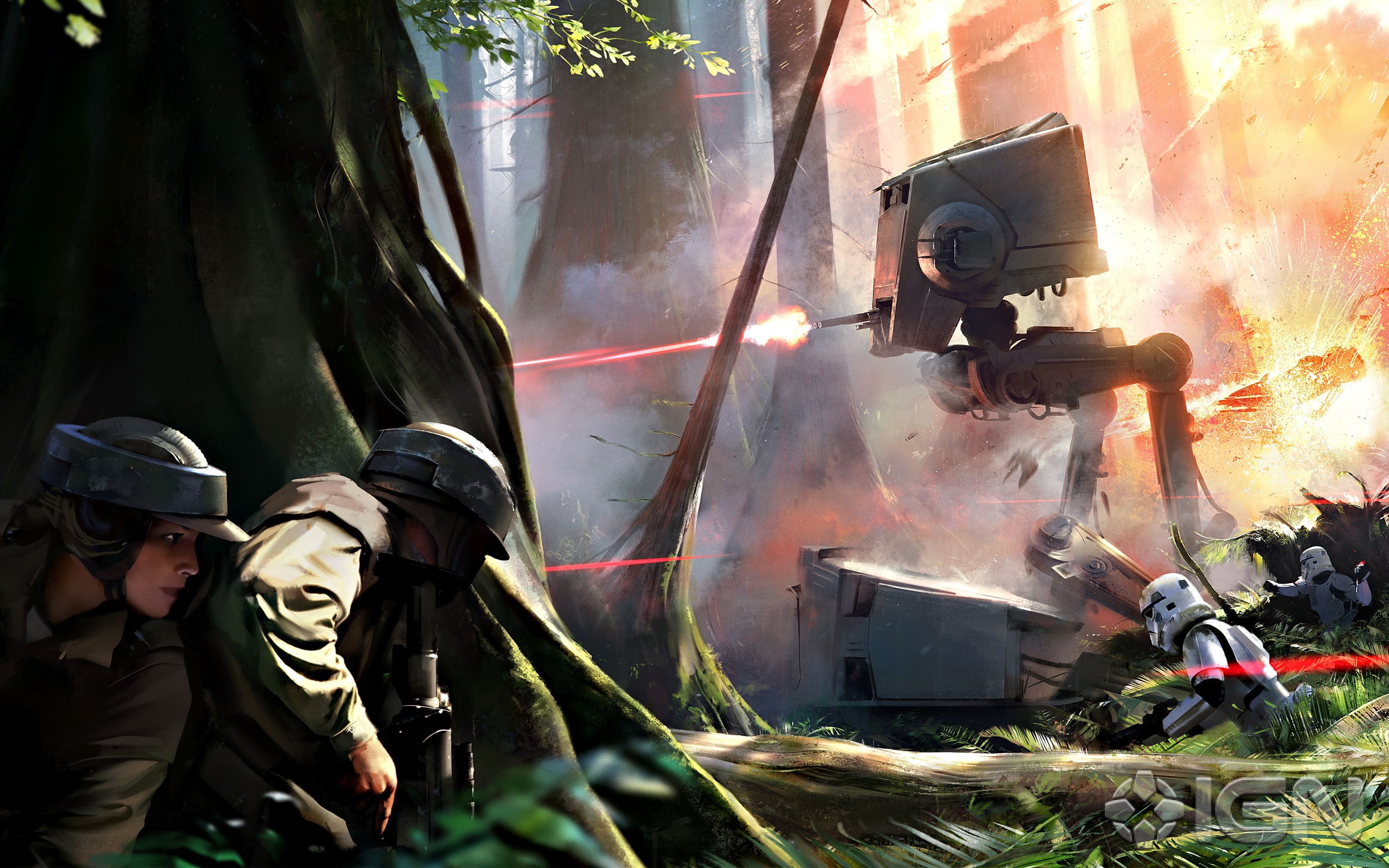 battlefront, 2K, game, star, wars, HD Wallpaper