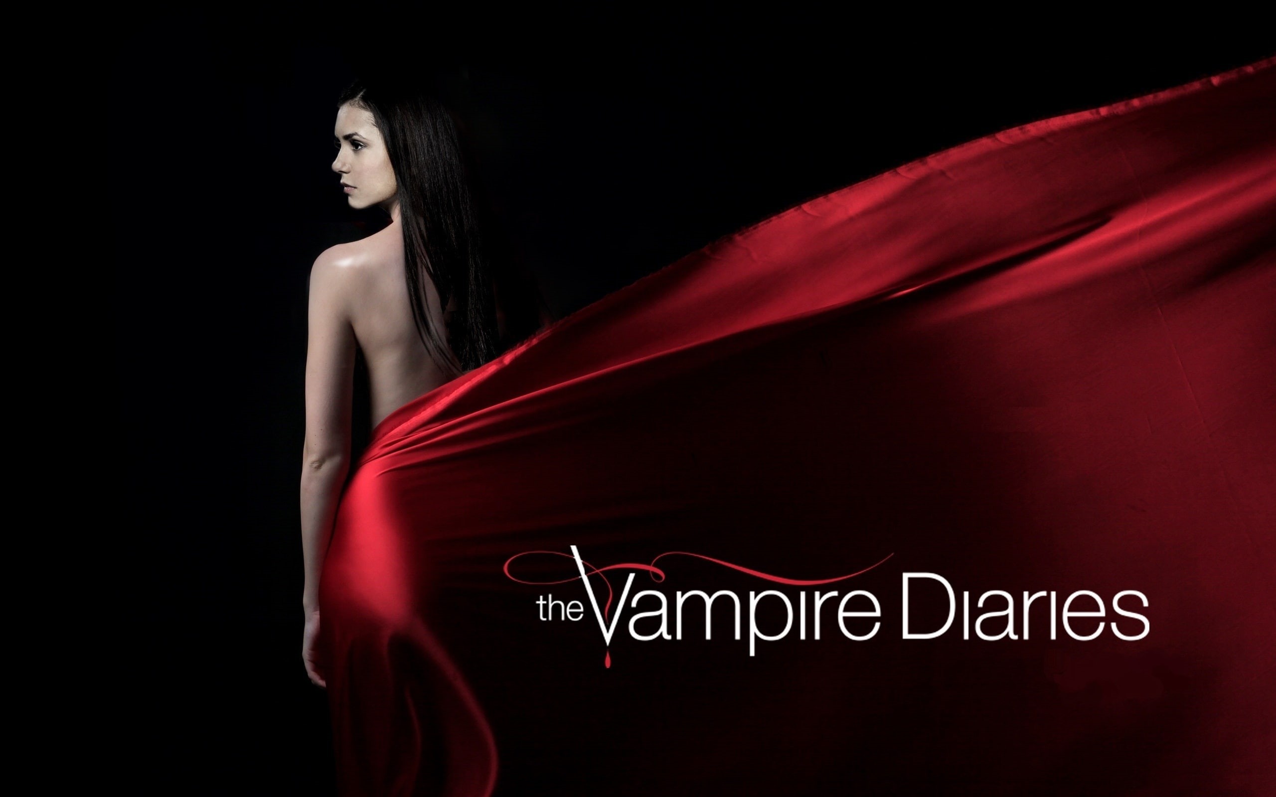 celebrity, dobrev, 2K, gorgeous, nina, cool, poster, the vampire diaries, HD Wallpaper