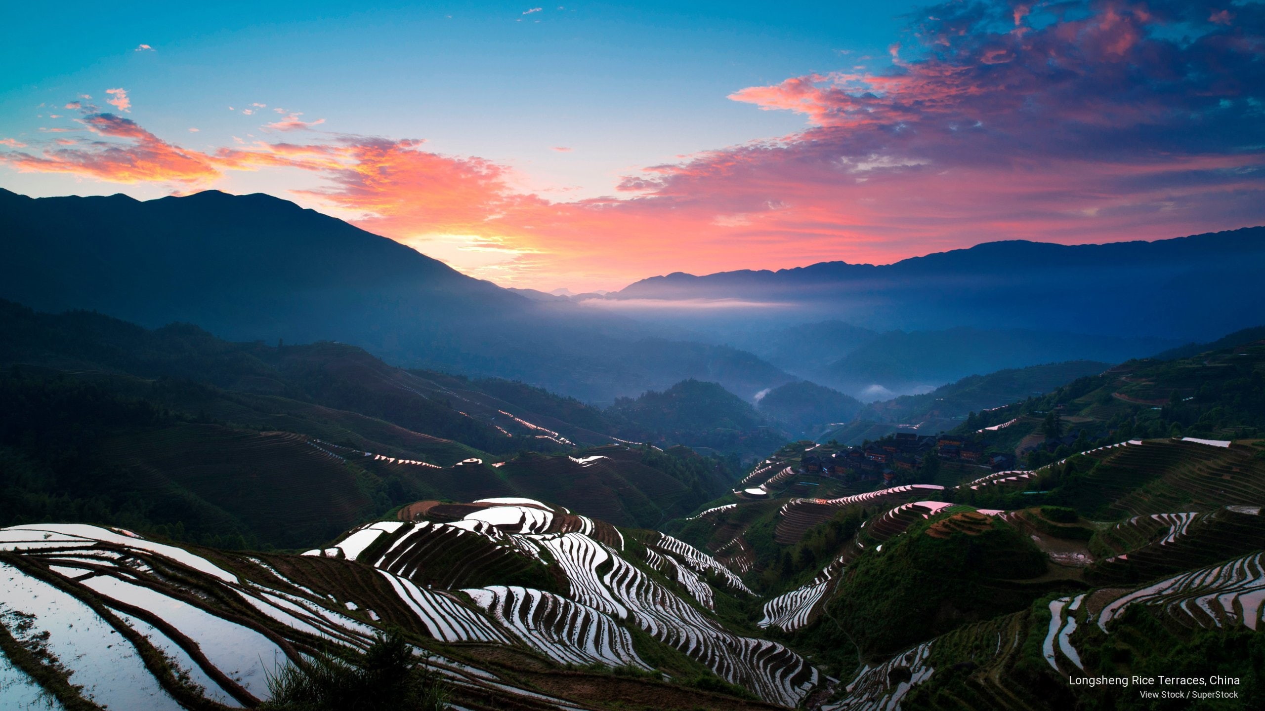 2K, china, longsheng, rice, Asia, terraces, HD Wallpaper