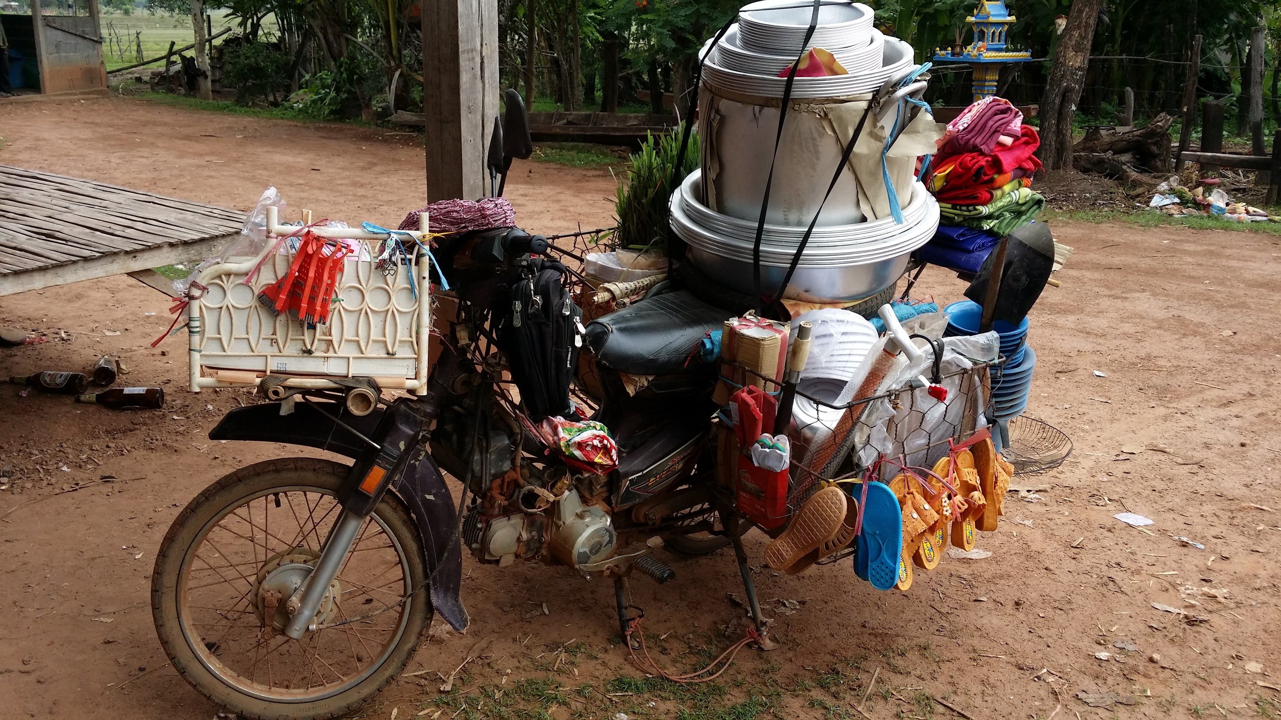 sell, business, men, culture, rural, mode of transportation, transport, indochina, people, store, bargain, clothing, street, adult, bicycle, architecture, HD Wallpaper