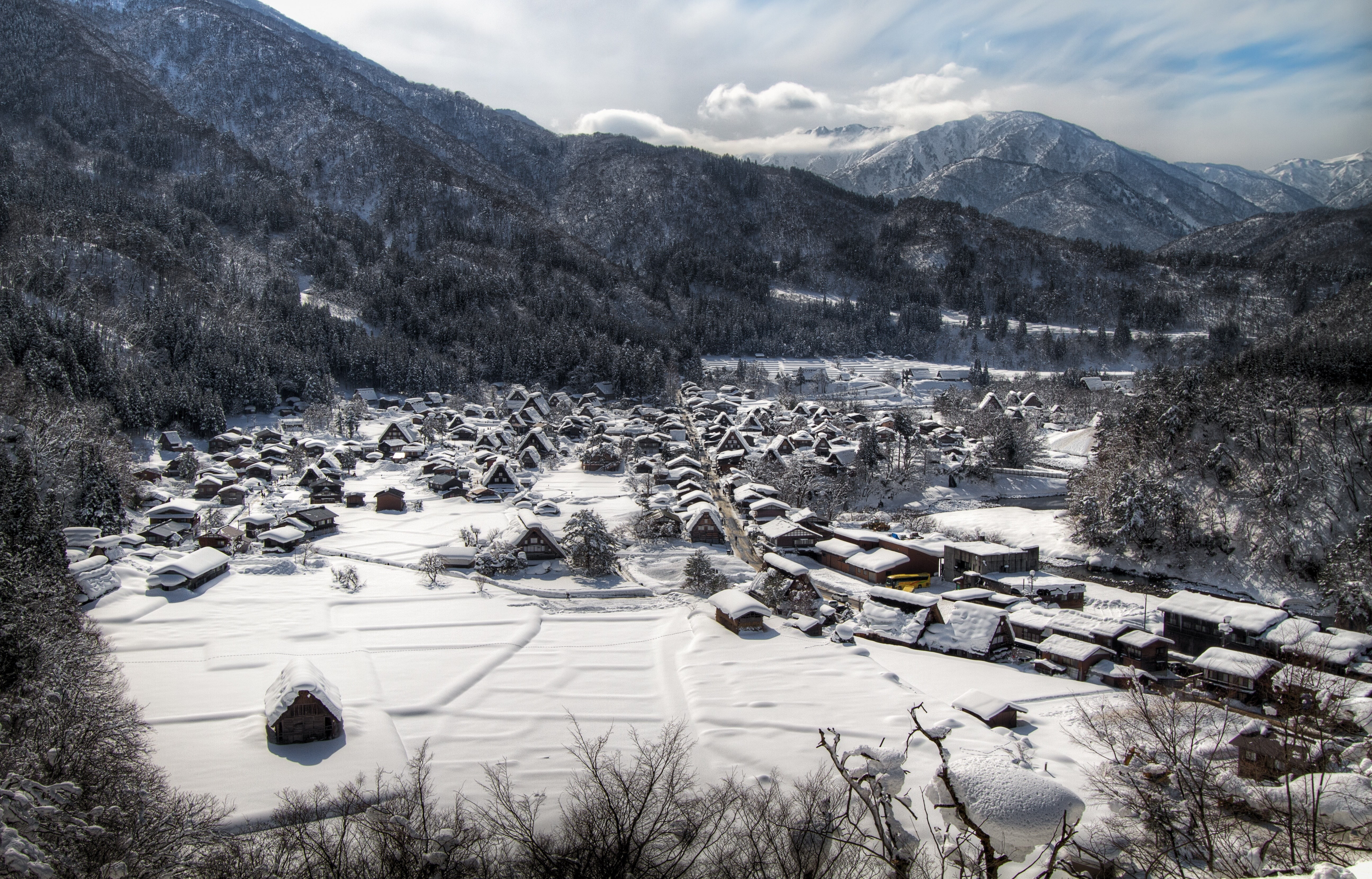 shirakawa, 5K, HD Wallpaper
