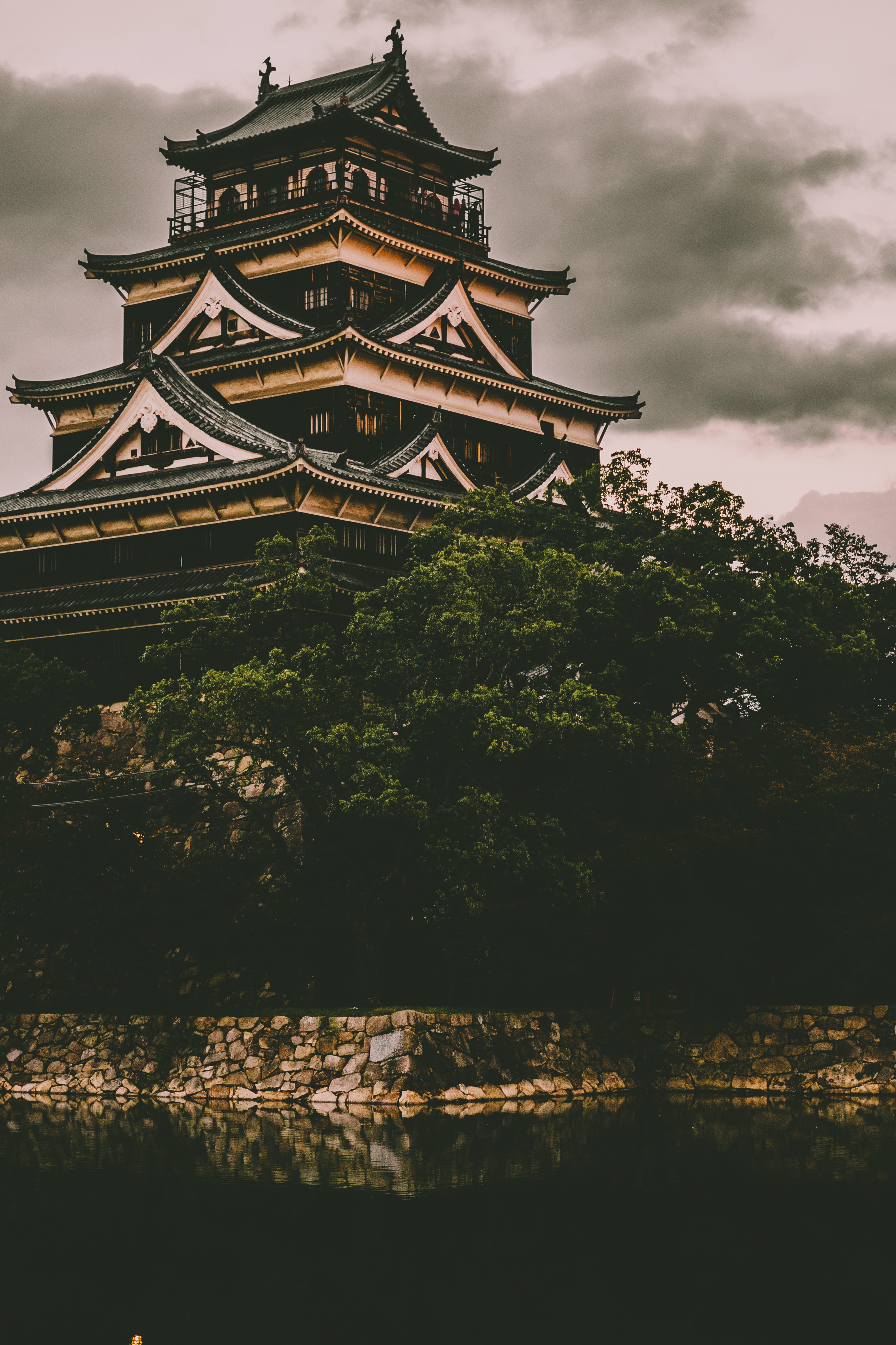 religion, travel Destinations, water, belief, ninja, china - East Asia, brown, history, 5K, old times, famous Place, pagoda, tourism, built structure, Phone HD Wallpaper