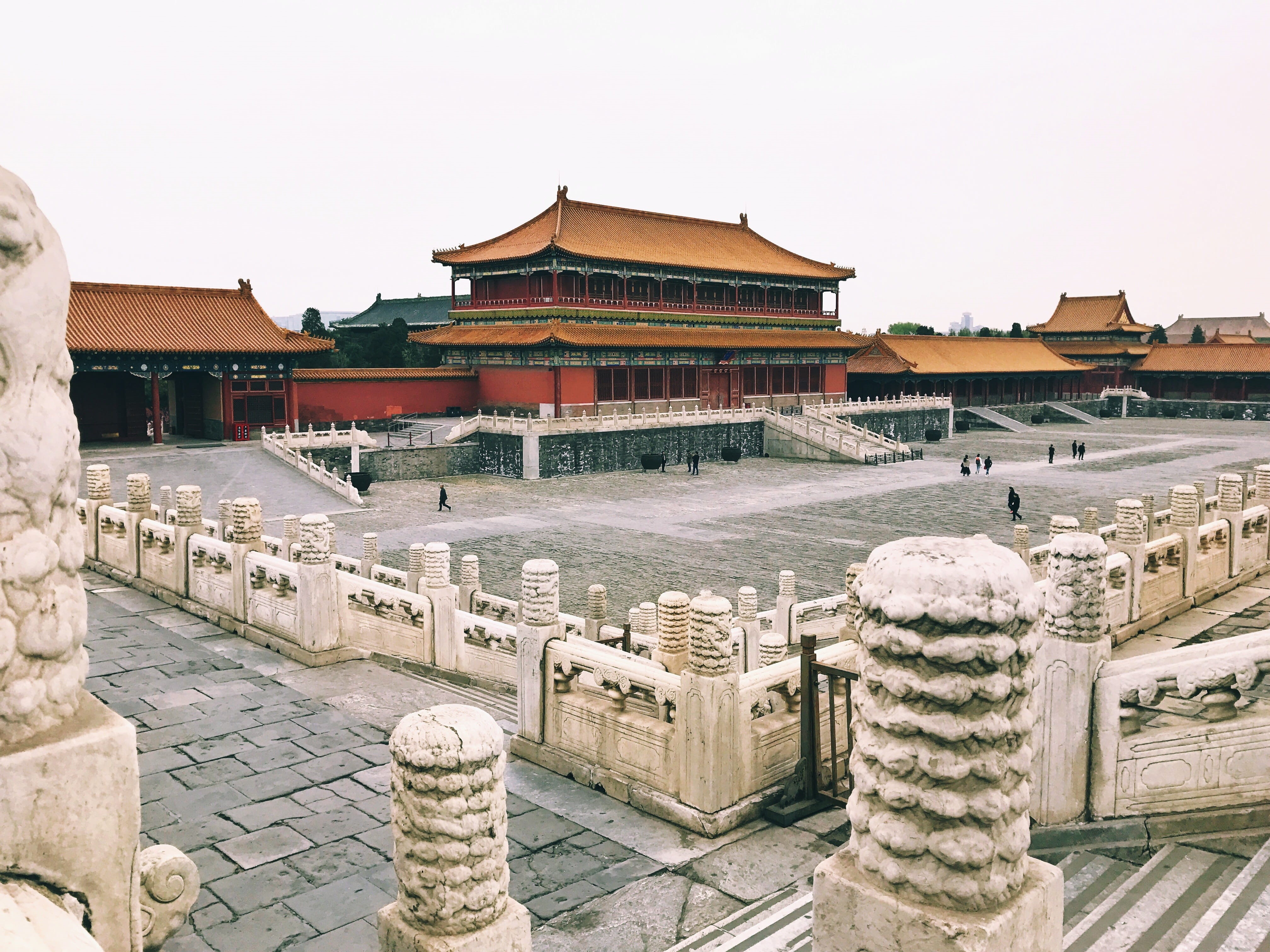 tourism, building exterior, Beijing, building, the national palace museum, ancient civilization, 4K, eaves, no people, National Palace Museum, history, HD Wallpaper