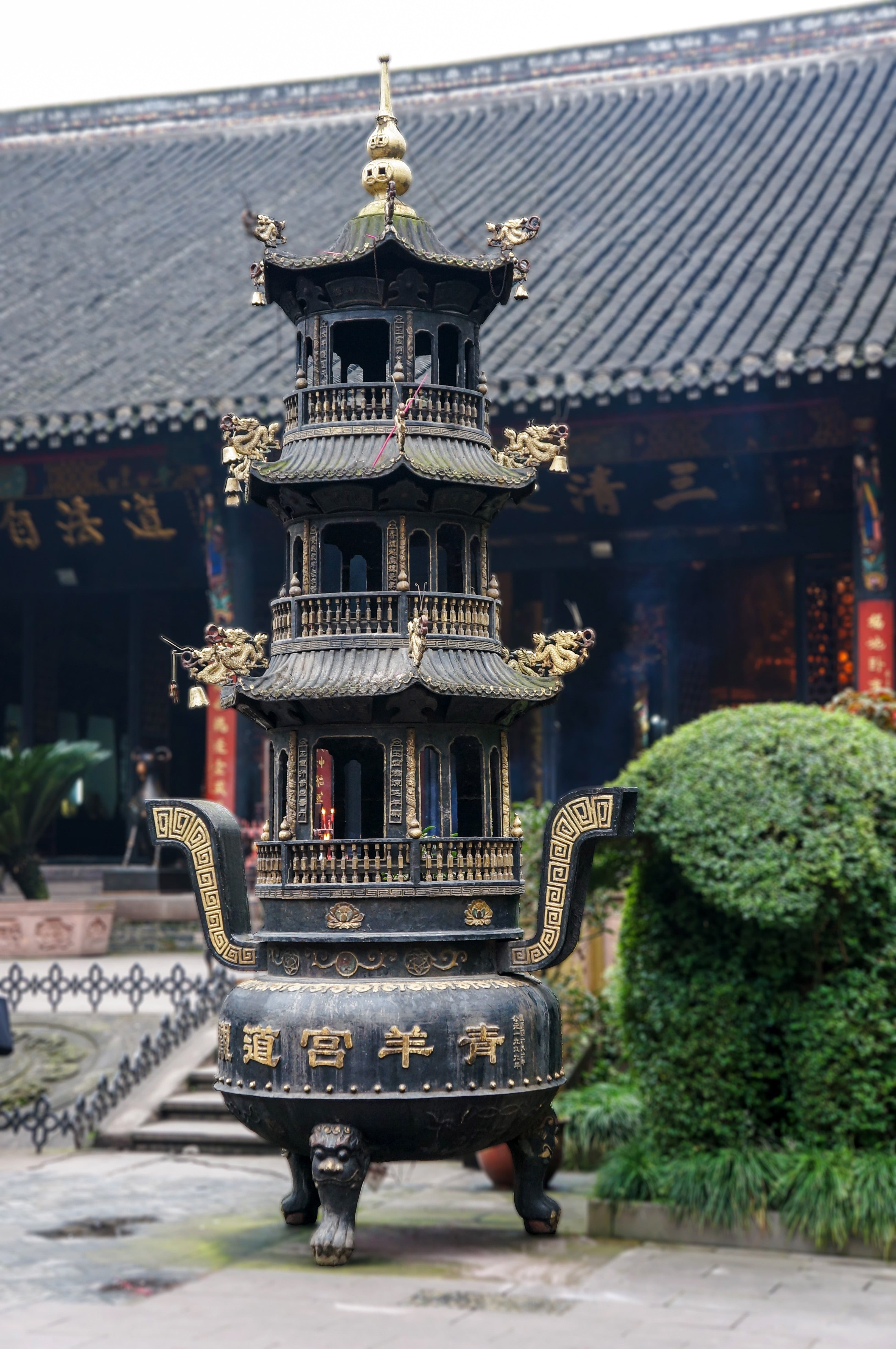 Sichuan, worship, history, statue, temple, sculpture, china - East Asia, built structure, temple - Building, Temple worship, day, cultures, east Asian Culture, Phone HD Wallpaper
