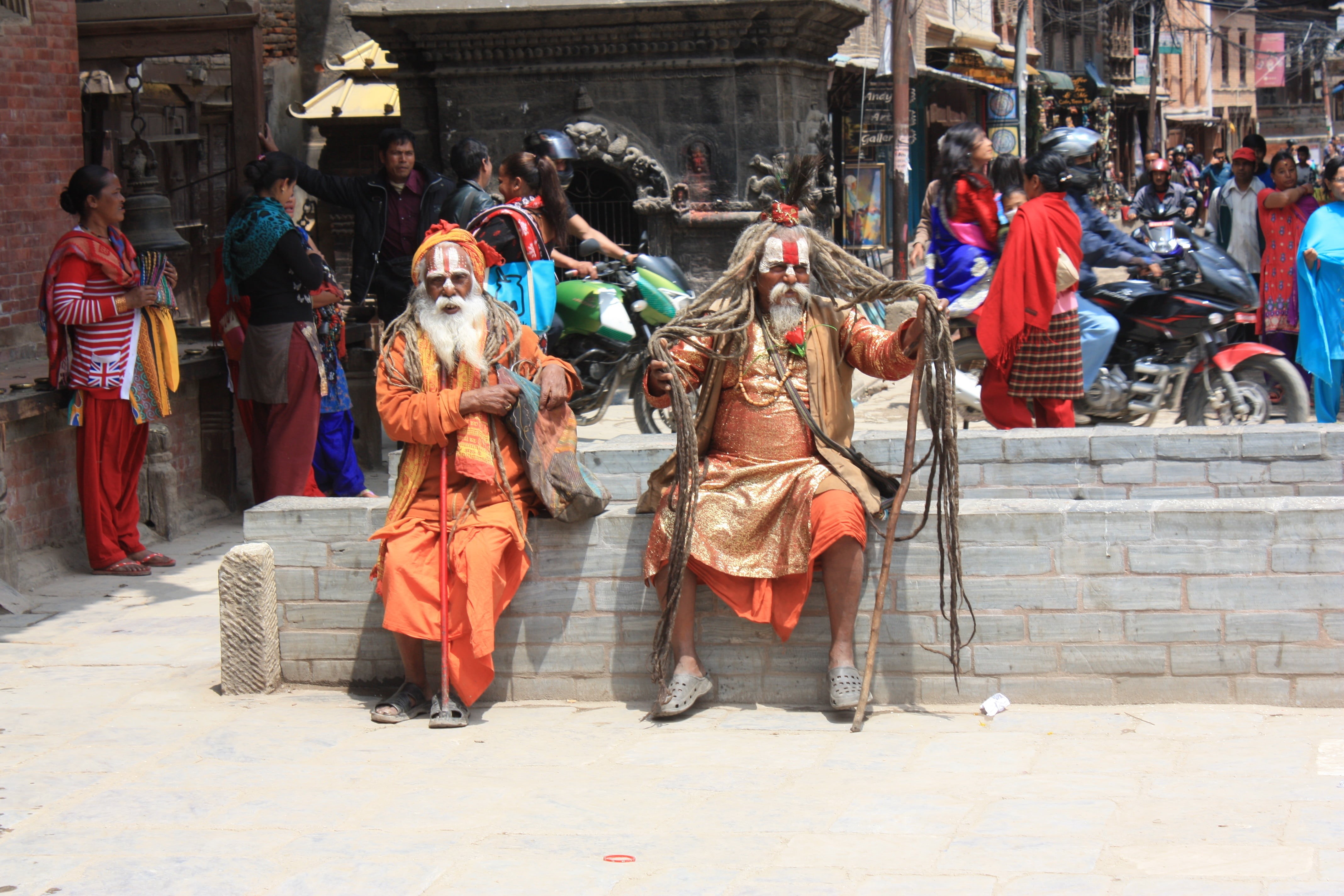 representation, nepal, group of people, 4K, traditional clothing, real people, clothing, religion, large group of people, city, guru, tradition, built structure, HD Wallpaper