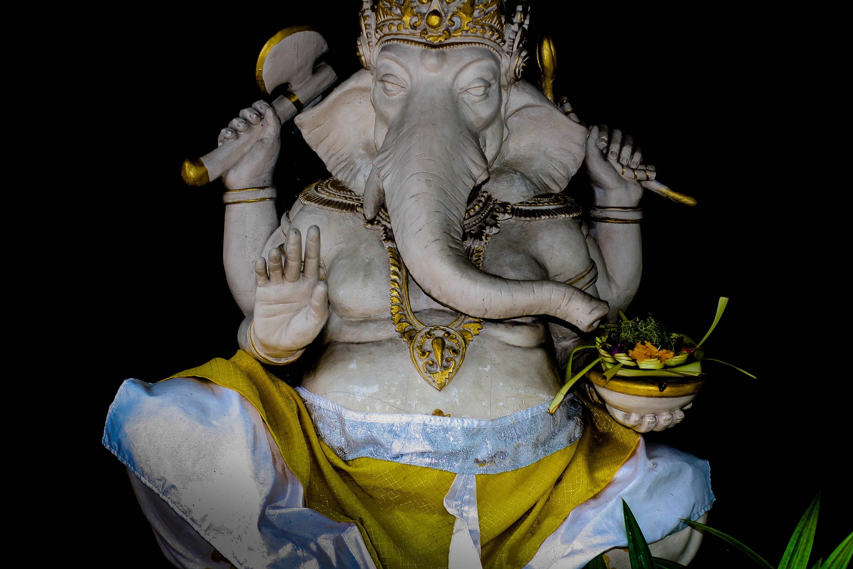 the past, bali, 2K, representation, human representation, statue, architecture, religion, male likeness, god ganesh, art and craft, history, craft, creativity, HD Wallpaper