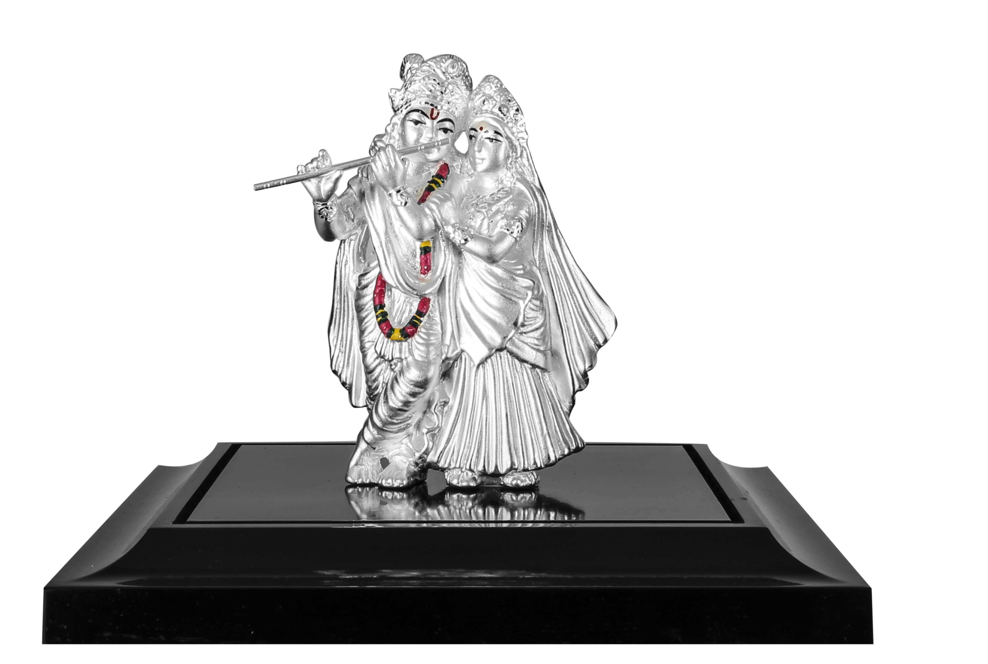 art and craft, sculpture, sacred, white background, 4K, krishna, statue, lord, male likeness, no people, decorative, silver, goddess, copy space, craft, HD Wallpaper