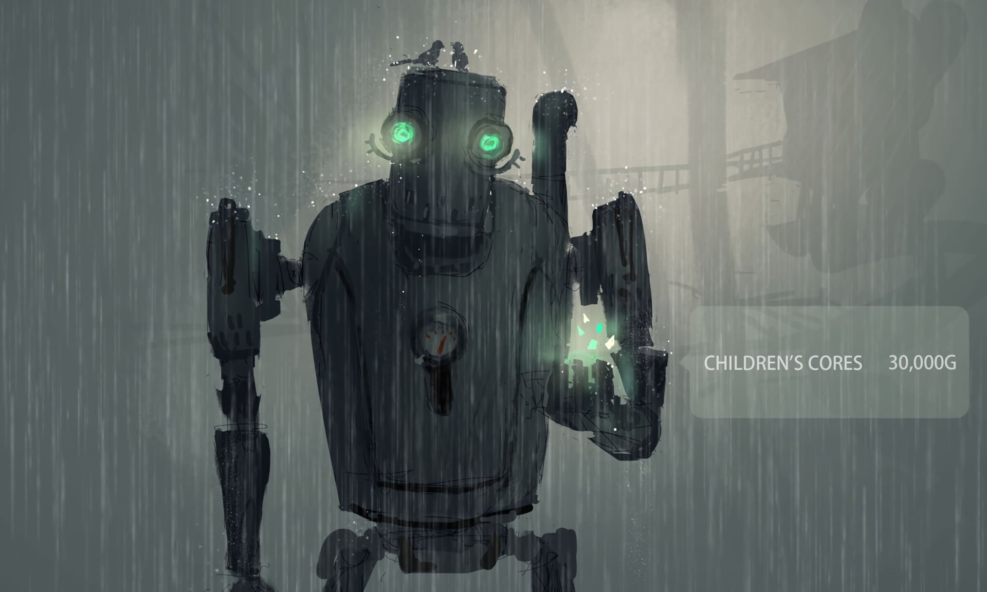 unrecognizable person, technology, digital composite, water, Pascal (NieR: Automata), communication, men, sign, occupation, green color, waist up, NieR: Automata, HD Wallpaper