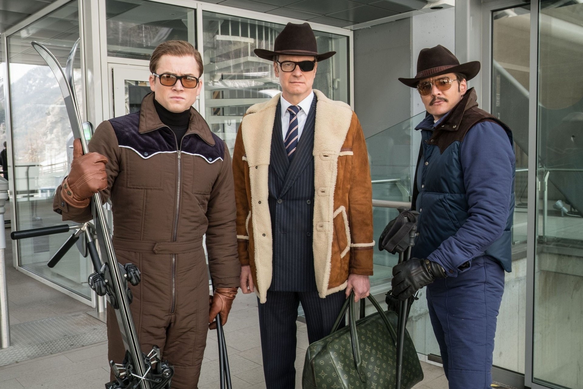 1080P, Pedro Pascal, Movie, Kingsman: The Golden Circle, Taron Egerton, Colin Firth, HD Wallpaper