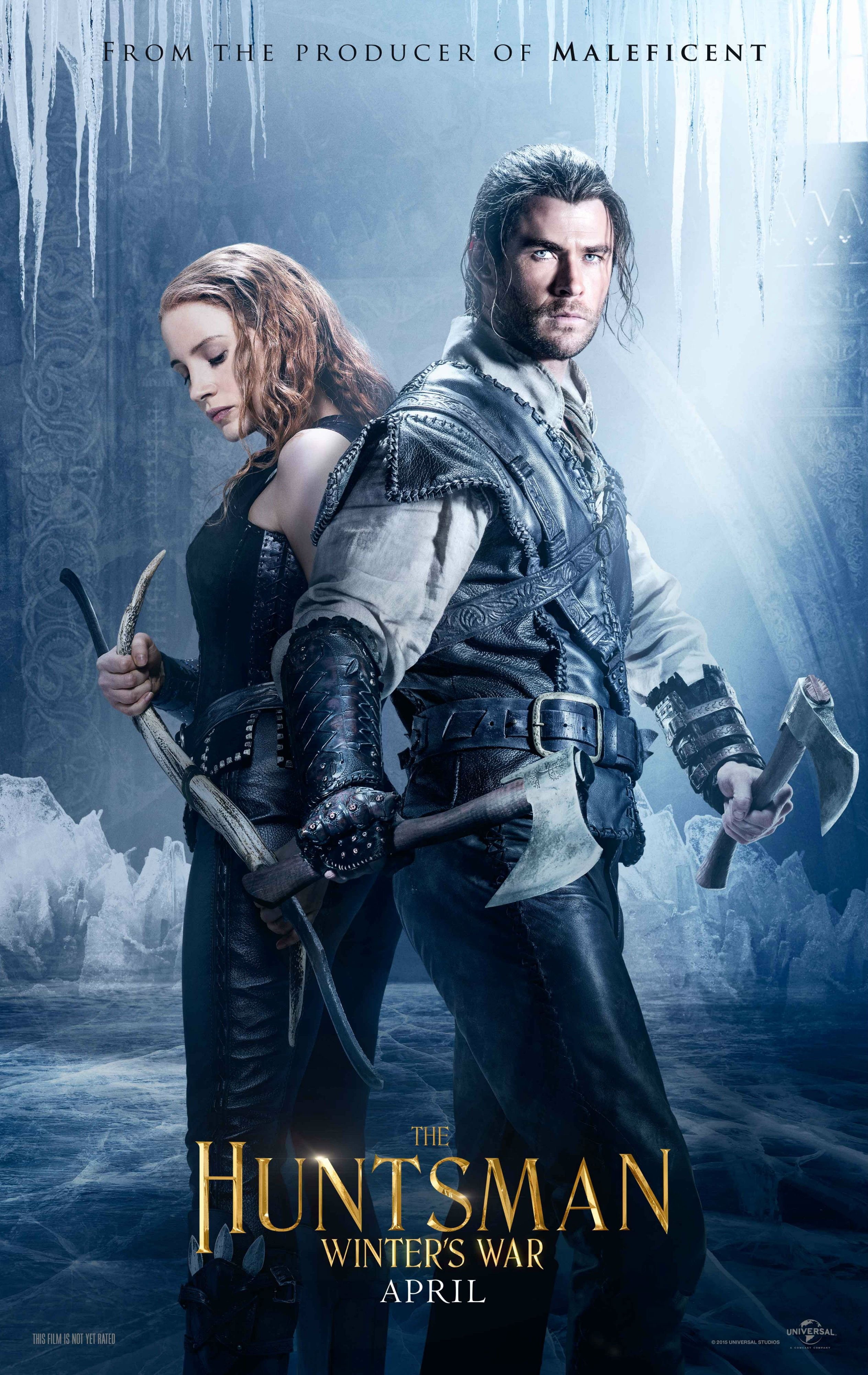 adventure, snow, brothers, winters, war, 4K, white, fairy, fantasy, drama, huntsman, poster, action, grimm, disney, Phone HD Wallpaper