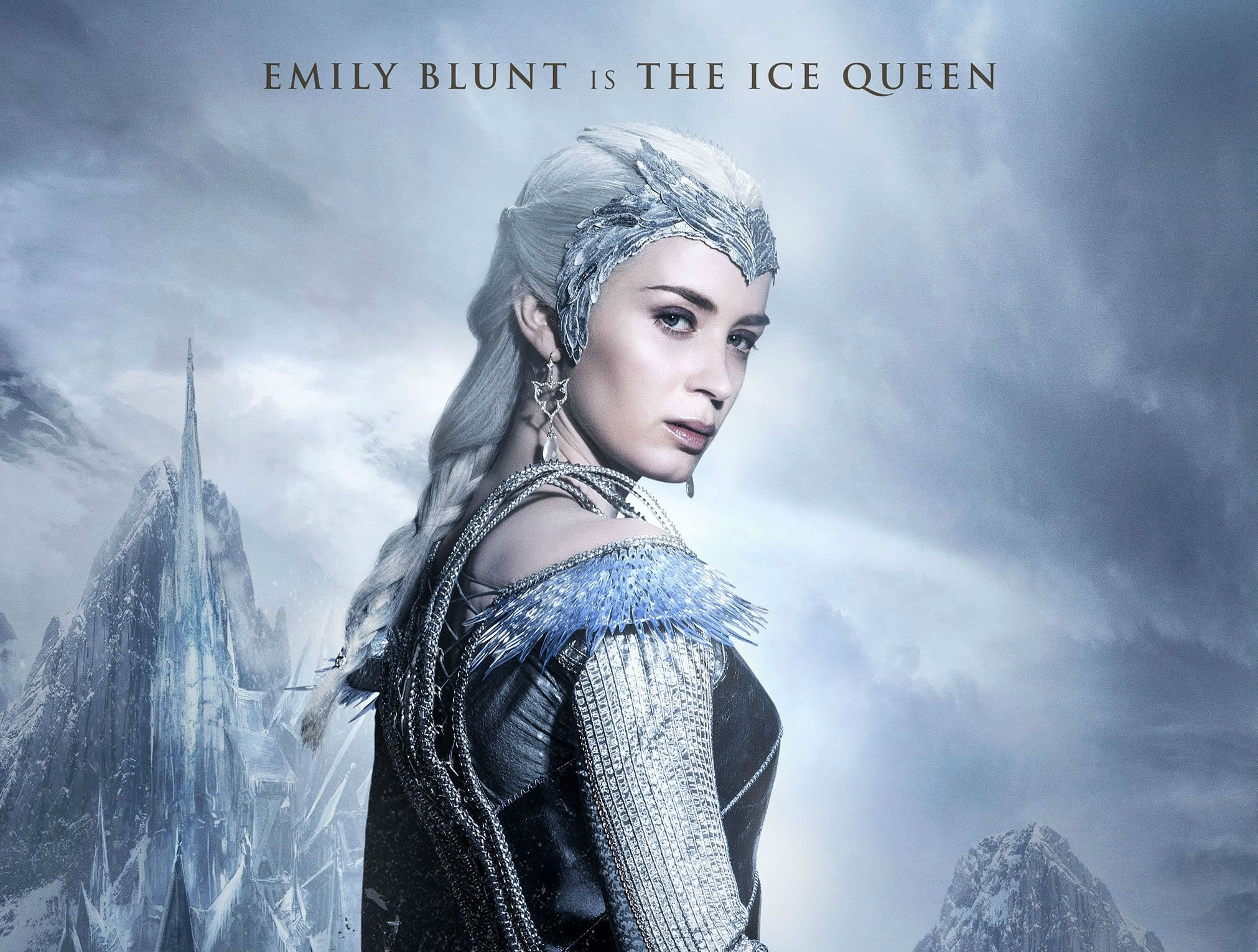 action, drama, fantasy, fairy, war, poster, 1080P, grimm, winters, adventure, huntsman, white, snow, disney, brothers, HD Wallpaper