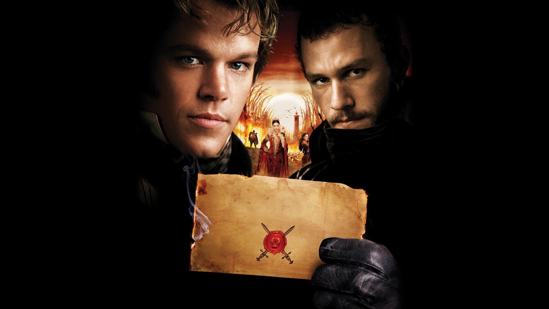 Heath Ledger, 1080P, The Brothers Grimm, Matt Damon, Movie, HD Wallpaper