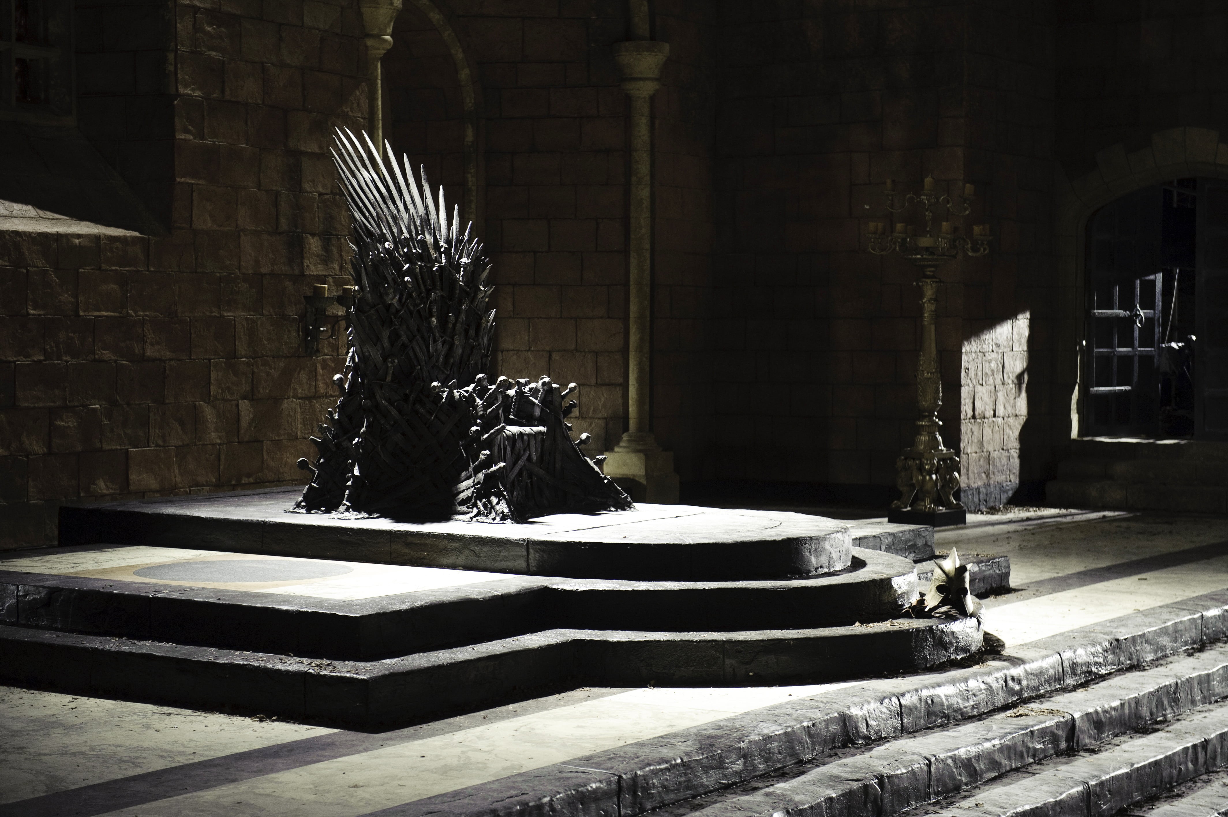 tv series, HBO, 4K, Iron Throne, Game of Thrones, HD Wallpaper