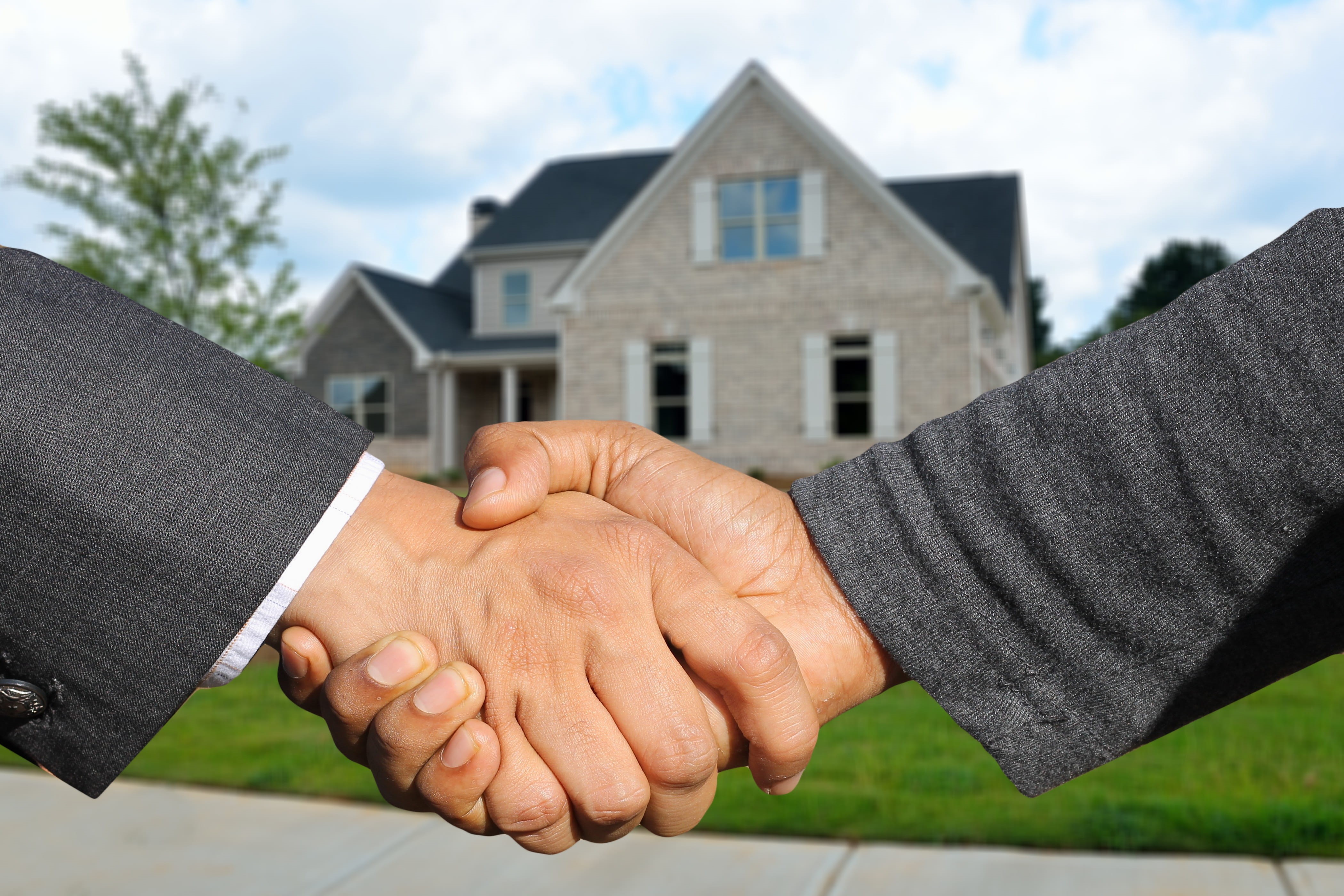 two people, human, agreement, adult, possession, human body part, contract, finger, building, purchase, shaking hands, estate agents, togetherness, real estate agent, HD Wallpaper
