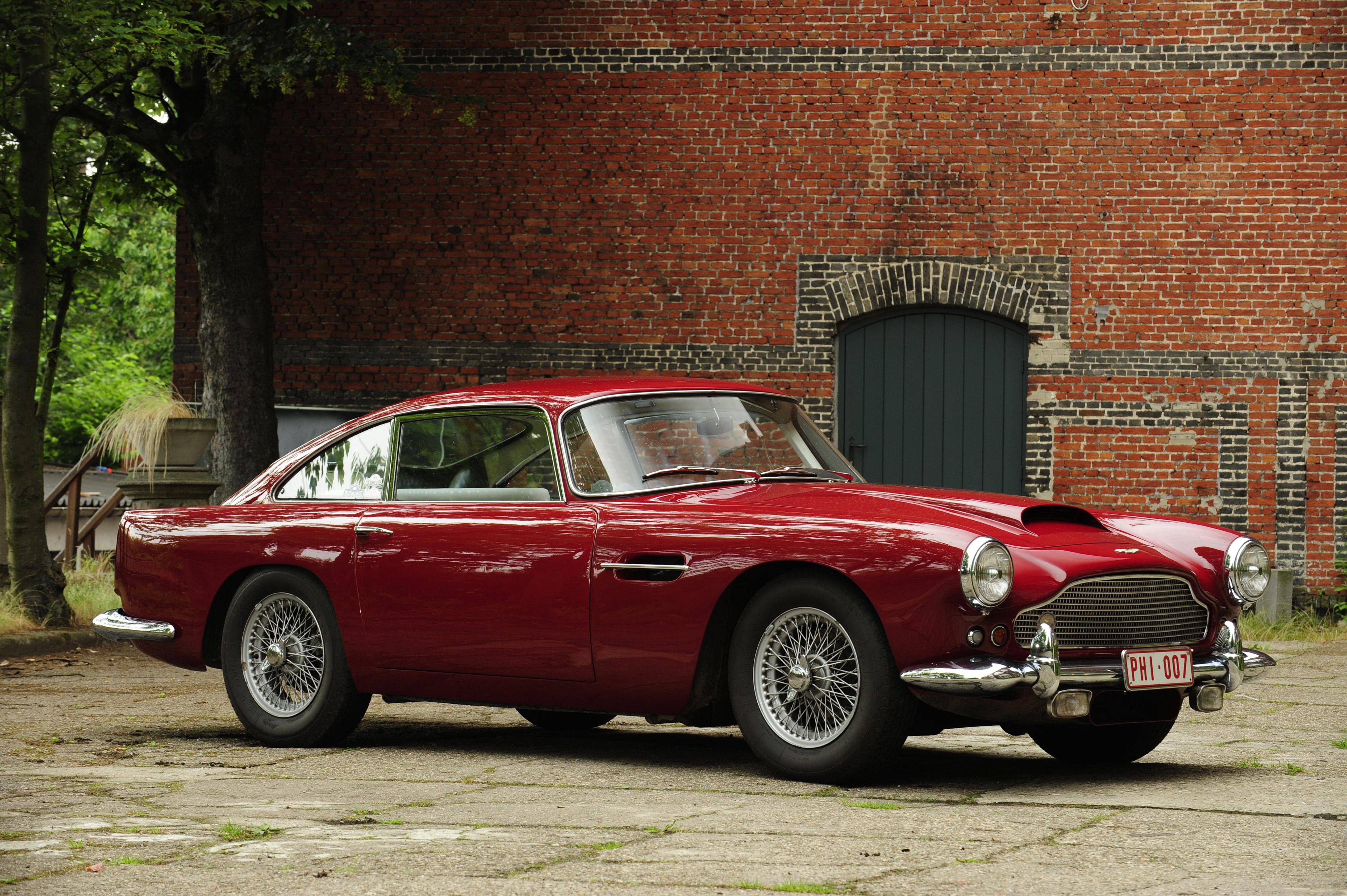 aston, db4, series-ii, classic, martin, 4K, 1960, worldwide, HD Wallpaper