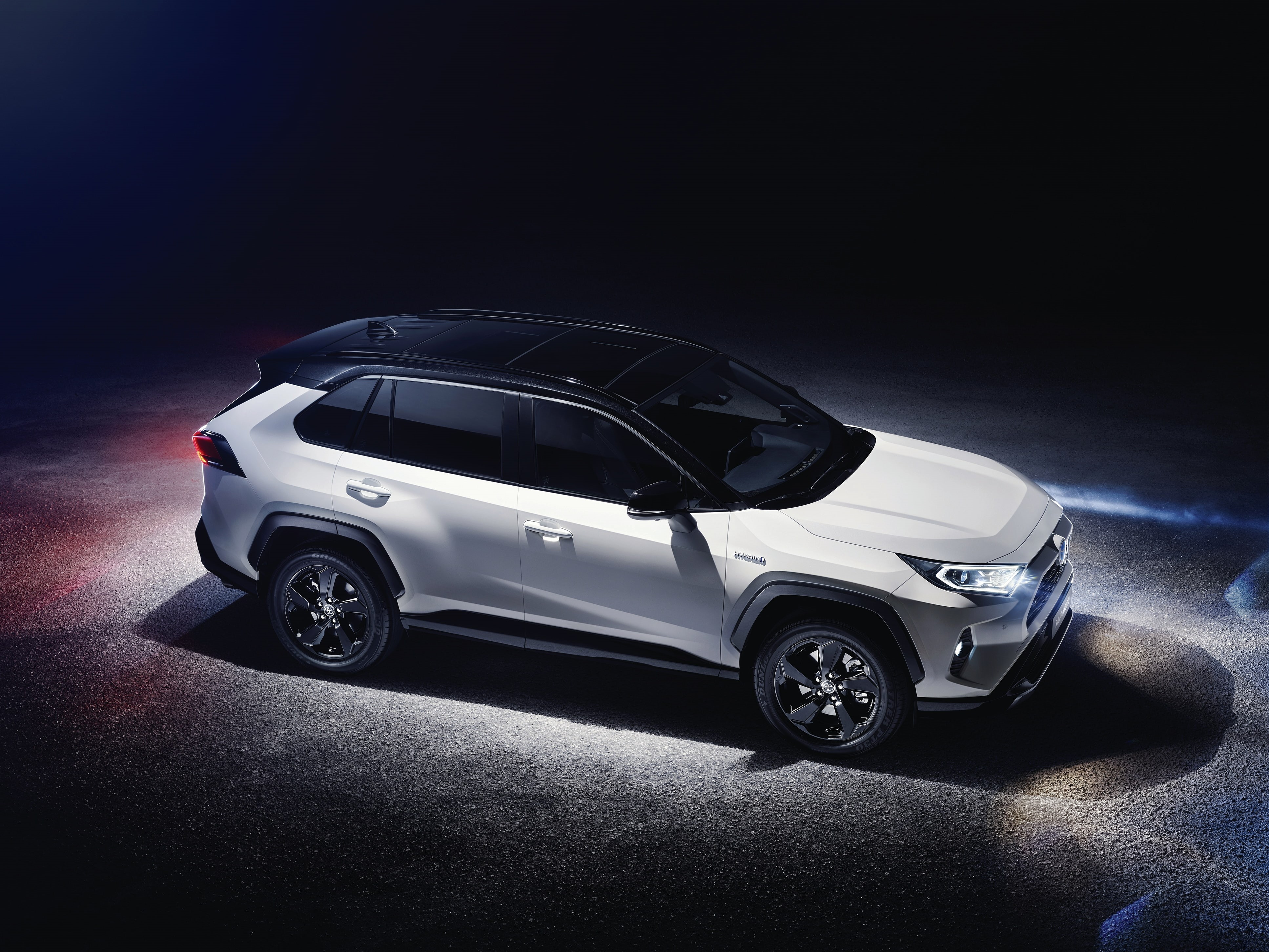 night, speed, transportation, black color, toy car, wheel, mode of transportation, no people, toyota, 2019, motion, luxury, hybrid, worldwide, land vehicle, HD Wallpaper