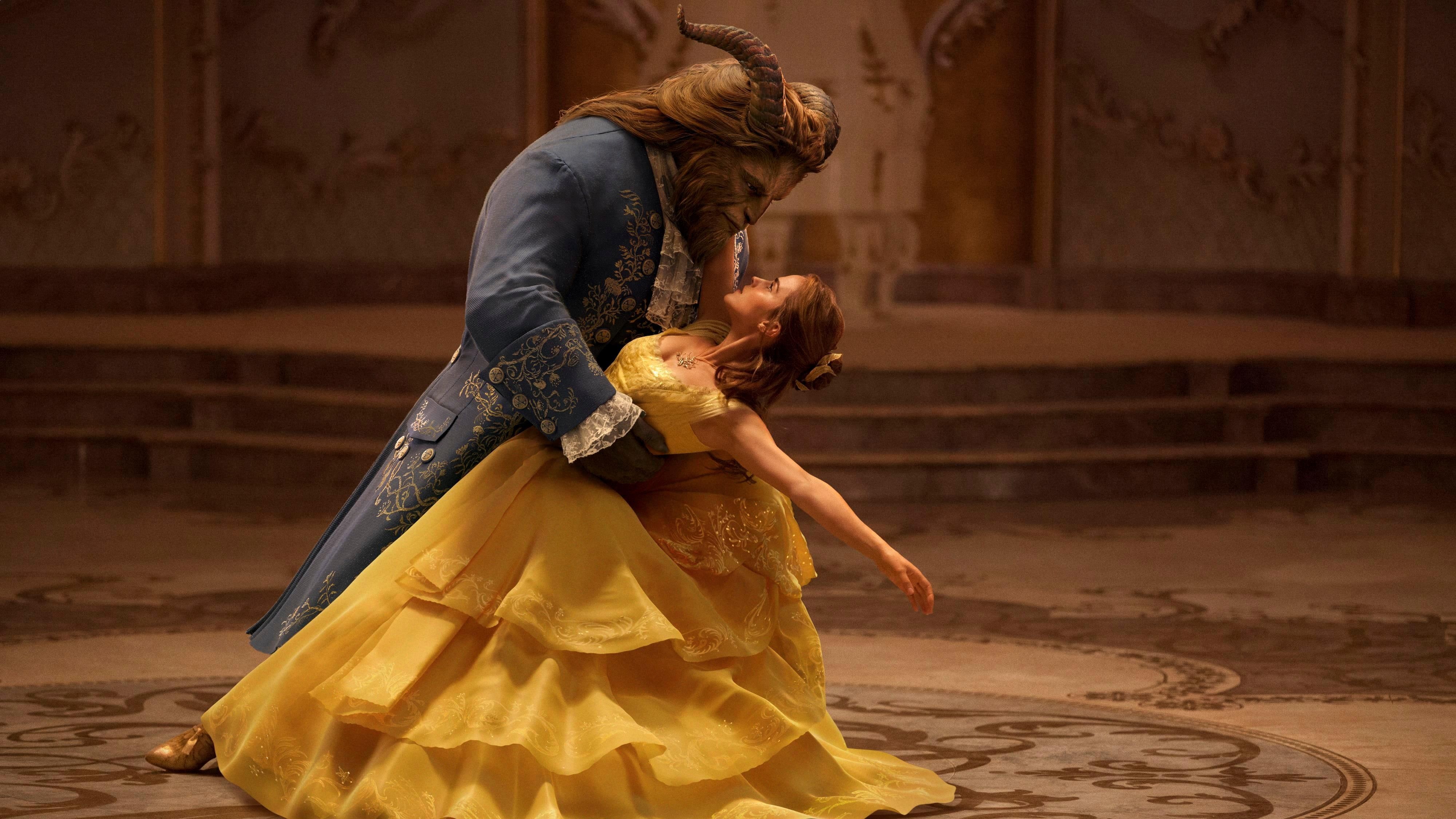 Emma Watson, 4K, Belle, 4K, Beauty and the Beast, HD Wallpaper