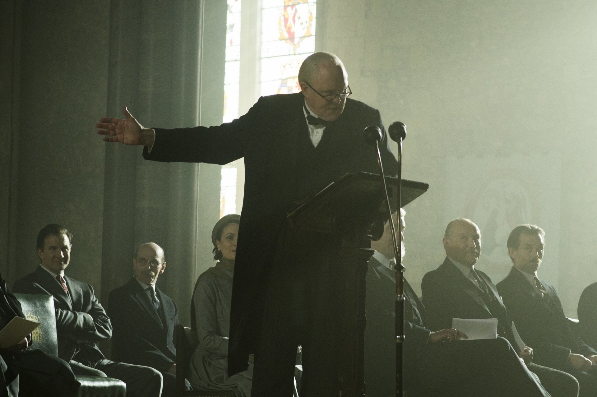 1080P, John Lithgow, Winston Churchill, The Crown, TV Show, HD Wallpaper