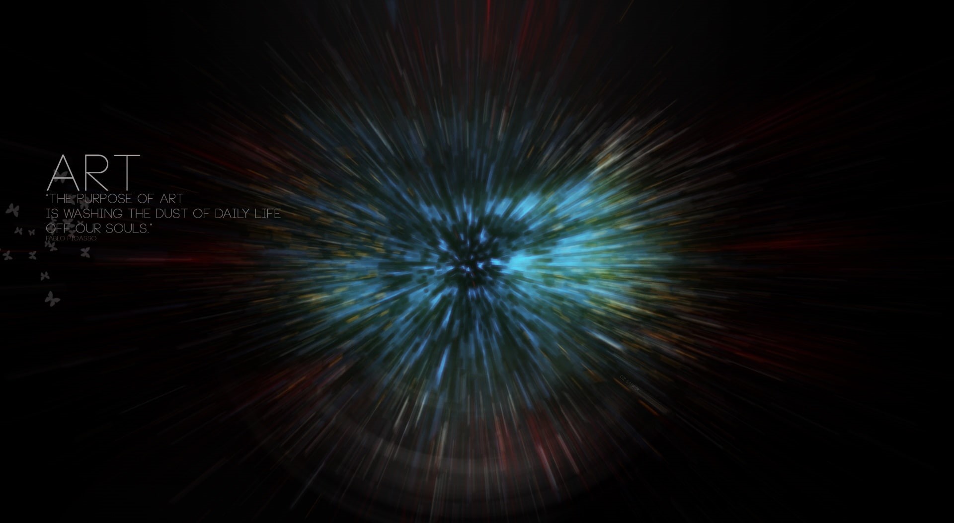 Quote, painting, black color, abstract, no people, shape, Typography, Artistic, art, red, exploding, speed, illuminated, luminosity, light - natural phenomenon, HD Wallpaper