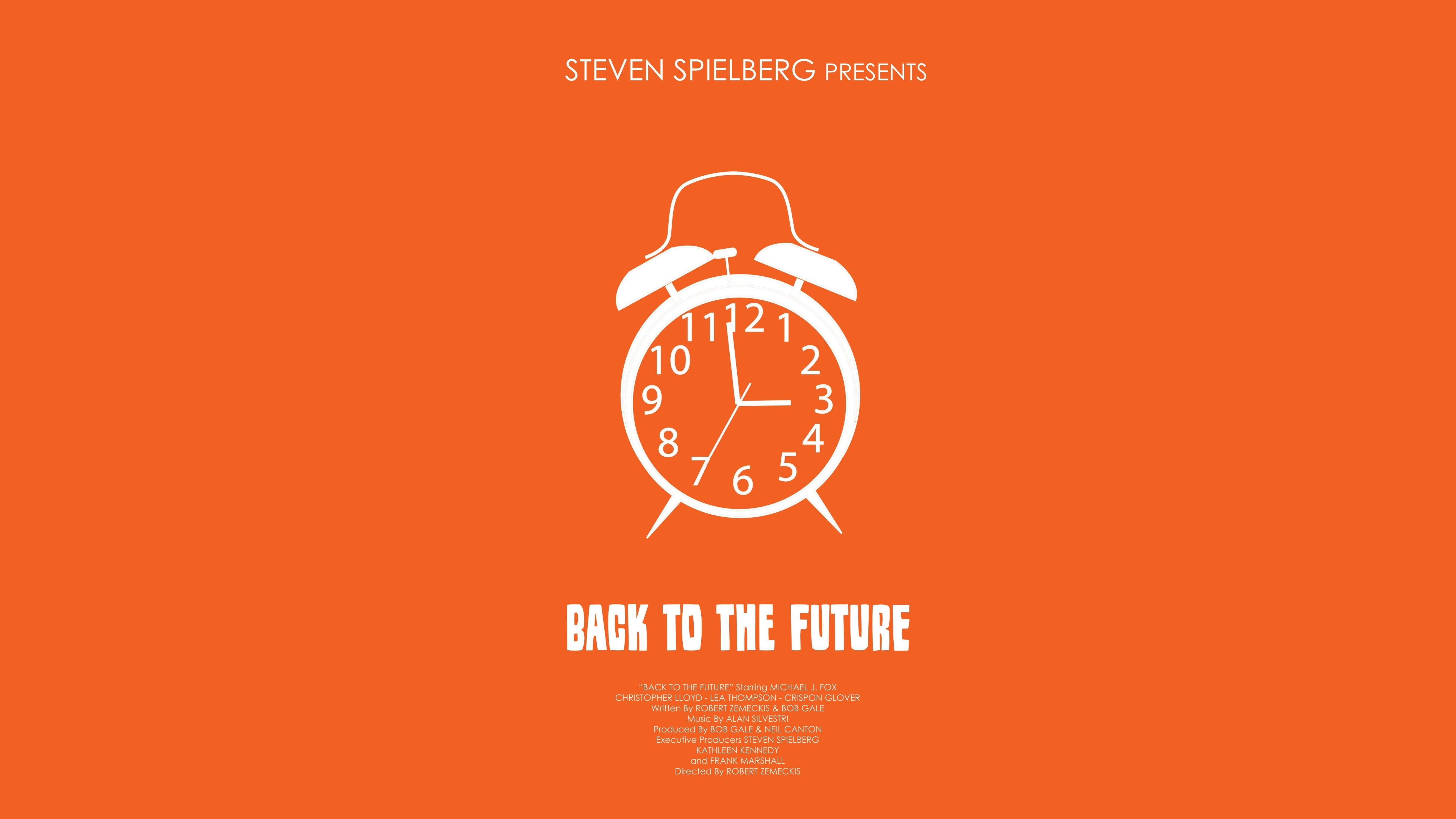 Steven Spielberg, 5K, minimalism, artwork, movies, Back To The Future, HD Wallpaper