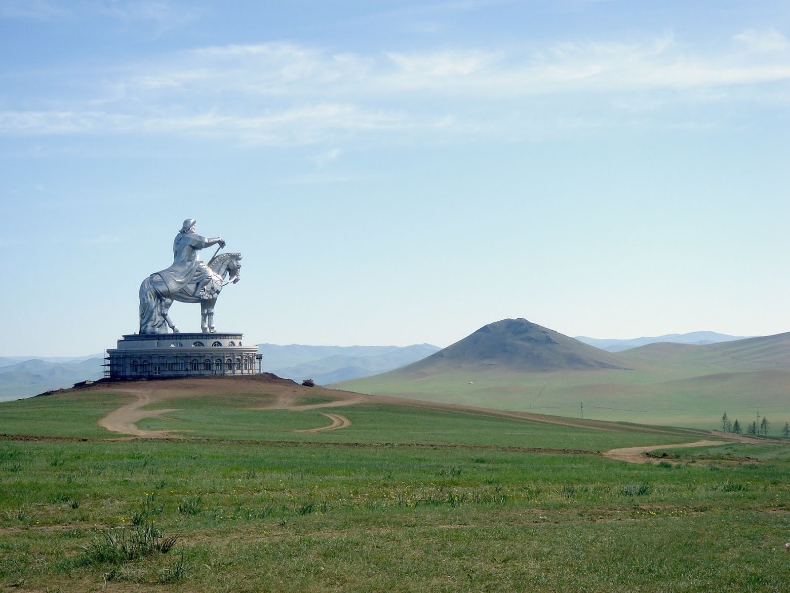 720P, Man Made, Genghis Khan Equestrian Statue, HD Wallpaper