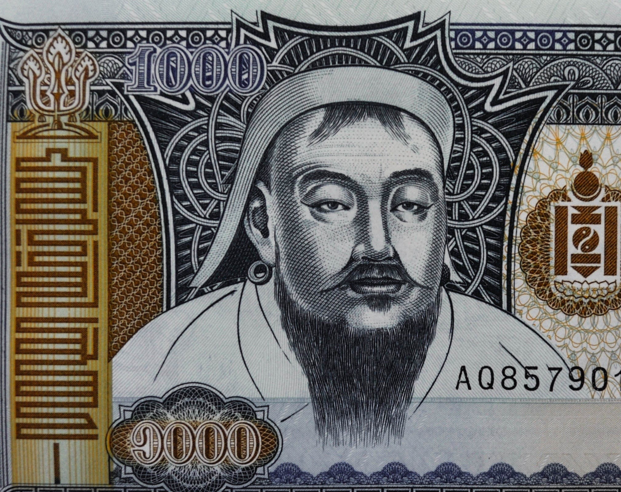 text, money, genghis khan, khan, male likeness, chinggis, business, art and craft, portrait, no people, architecture, banknote, communication, currency, HD Wallpaper