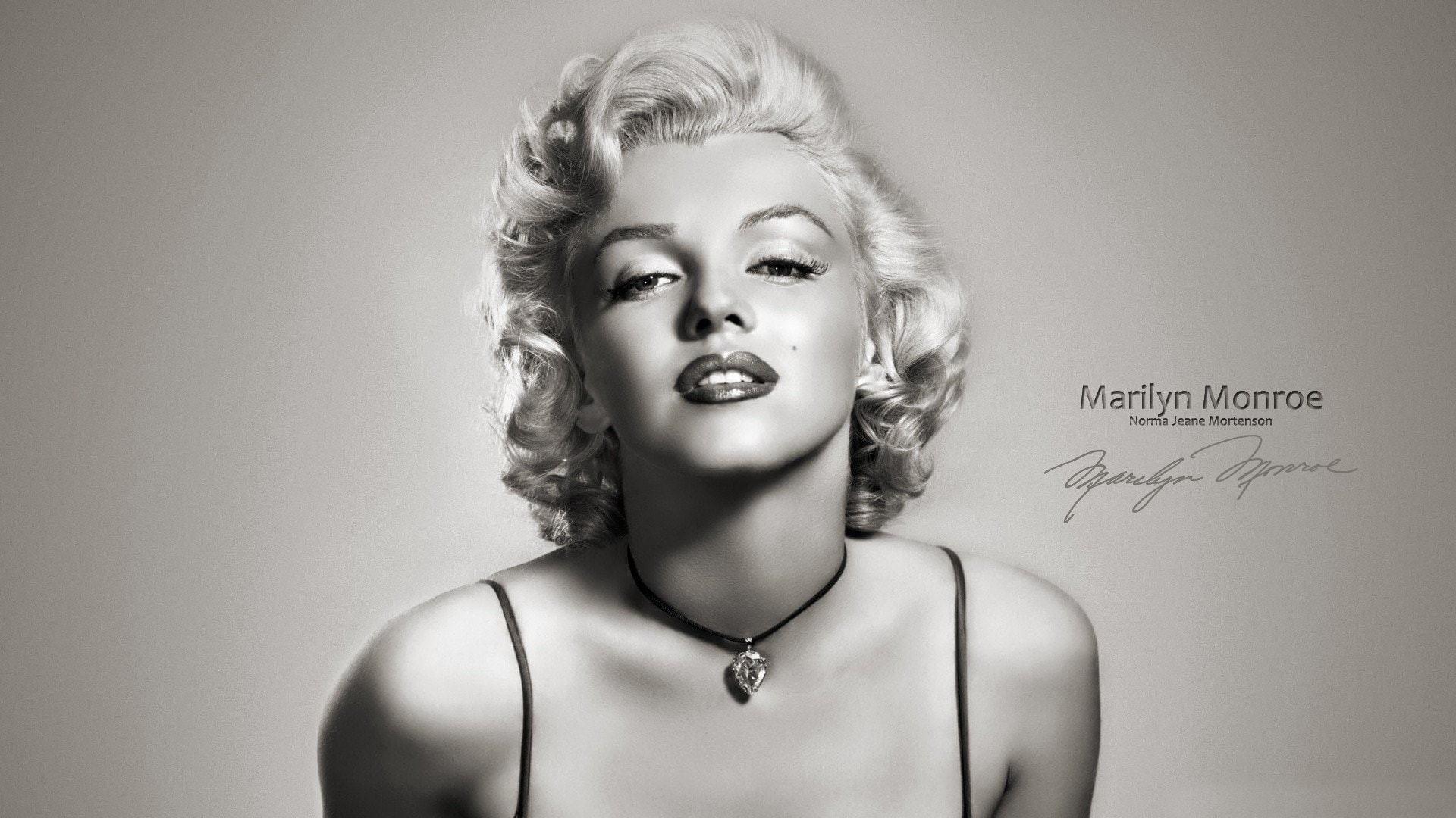 women, monroe, portraits, eyes, marilyn, 1080P, models, monochrome, faces, HD Wallpaper