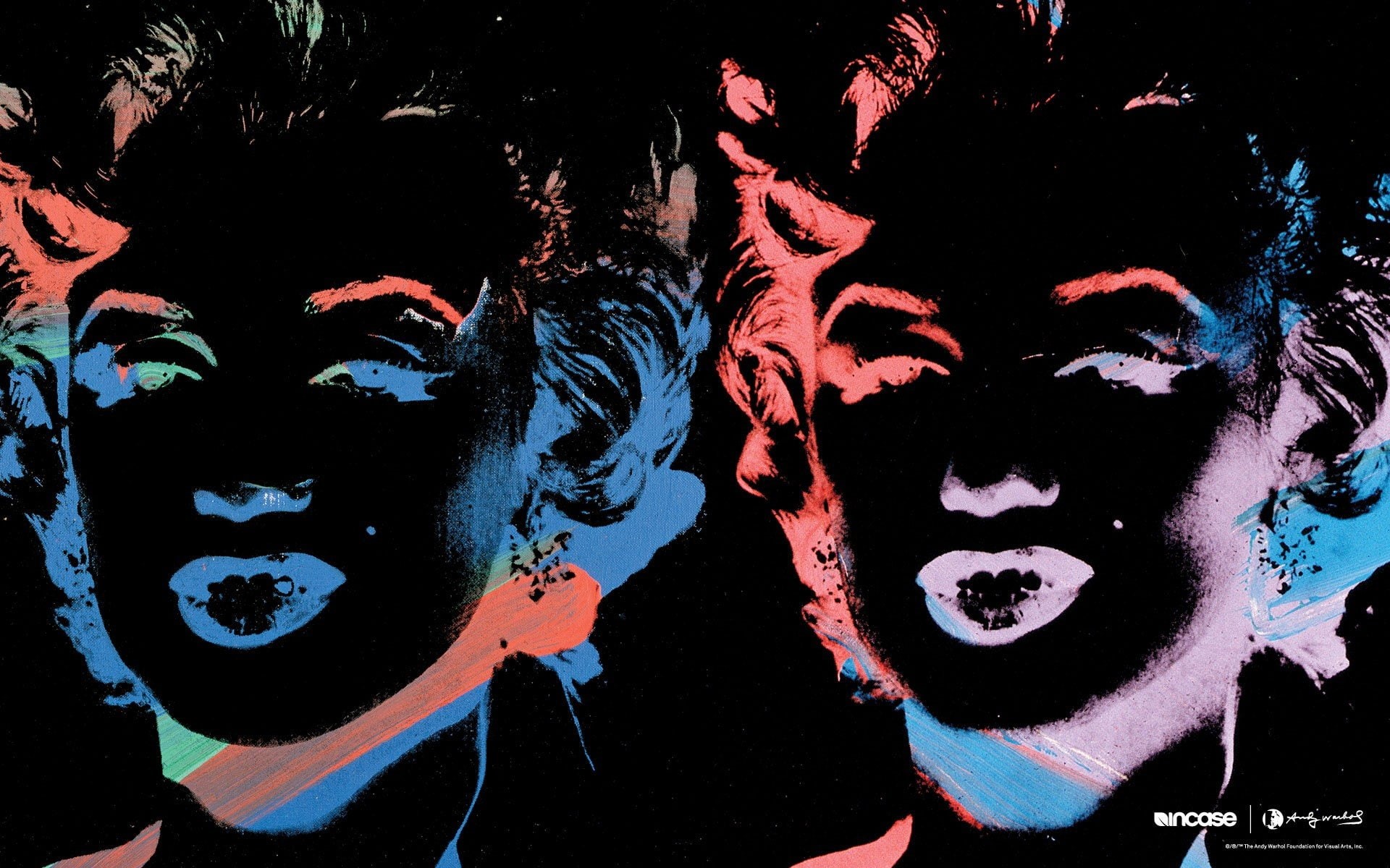incase, marilyn, andy, warhol, 1080P, monroe, HD Wallpaper