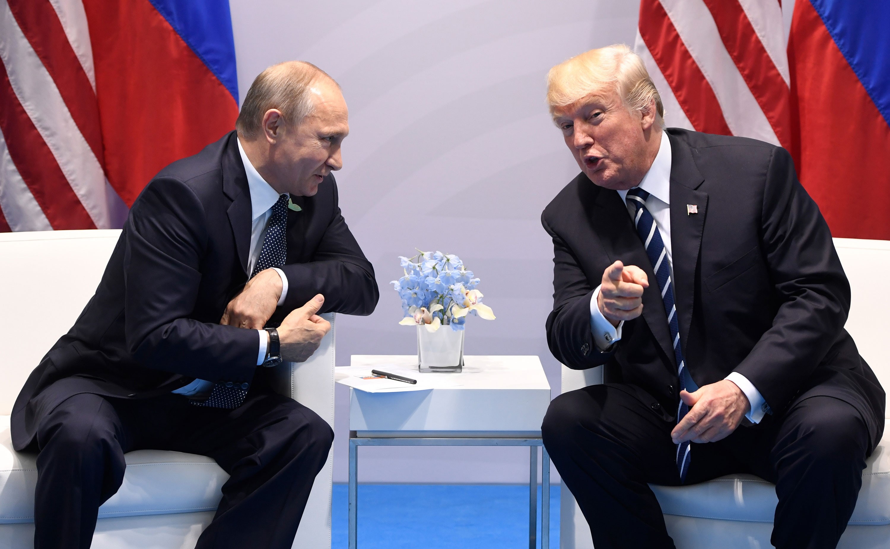 russia, putin, man, russian, 2K, donald, men, trump, president, vladimir, HD Wallpaper