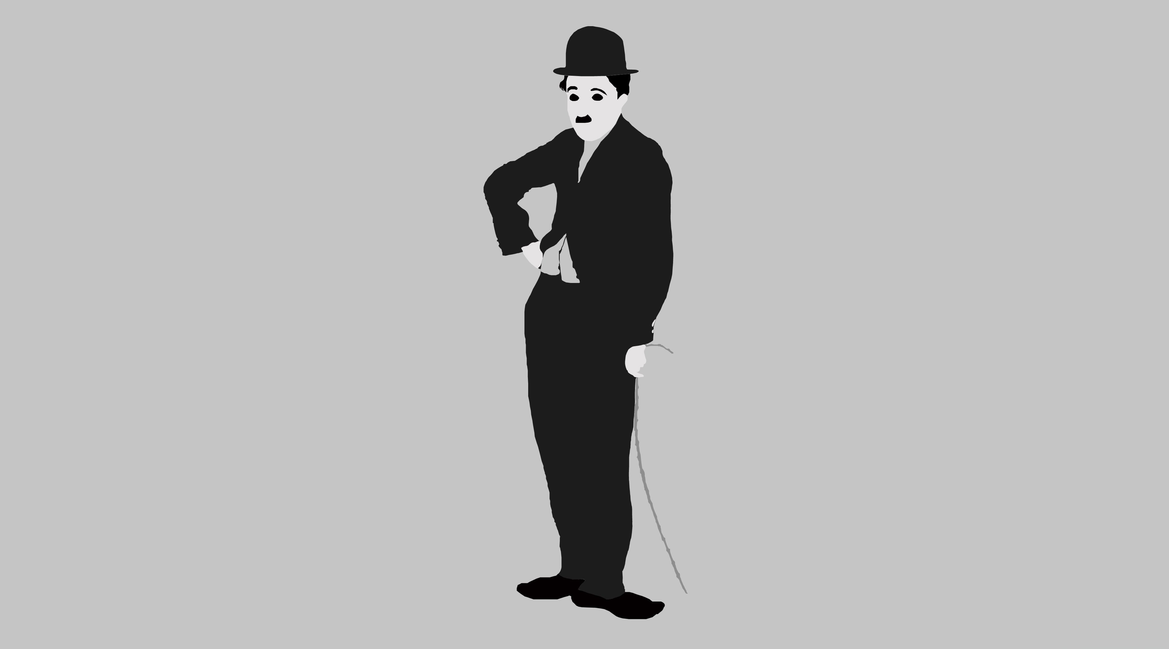 well-dressed, one person, men, Funny, white background, business, formalwear, choplin, studio shot, chaplin, movie, indoors, cut out, hairstyle, young adult, HD Wallpaper