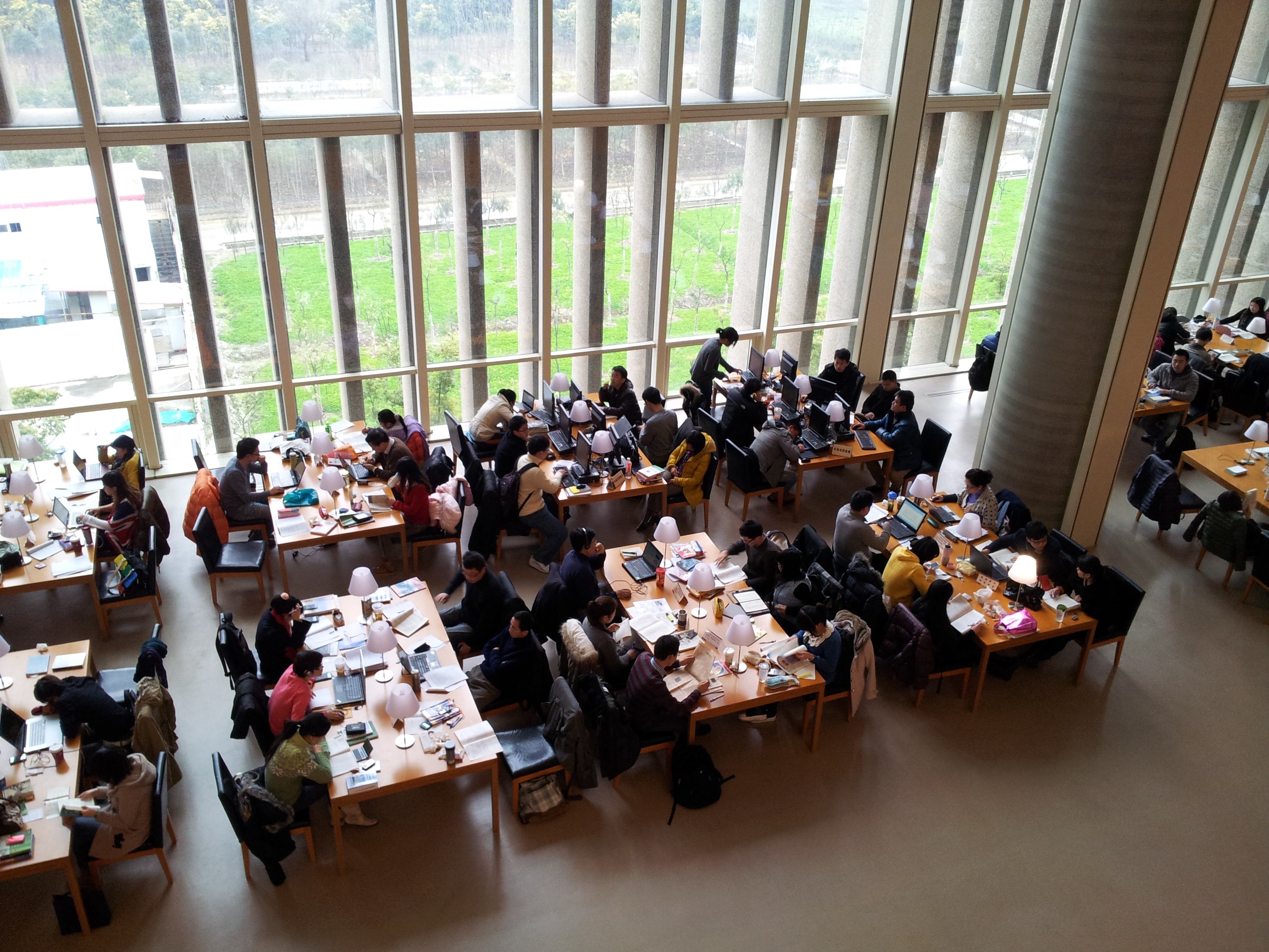 large group of people, real people, crowd, seat, chair, indoors, pudong, adult, table, window, built structure, 2K, sitting, men, furniture, shanghai, HD Wallpaper