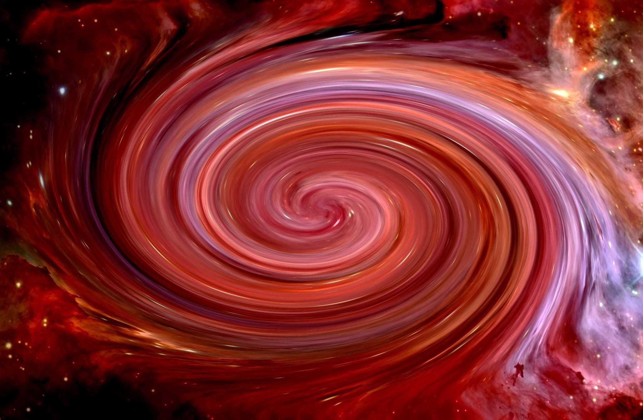 strudel, emergence, natural pattern, starry sky, spirit, power in nature, divinity, multi colored, illuminated, way, universe, blurred motion, motion, spirit space, HD Wallpaper