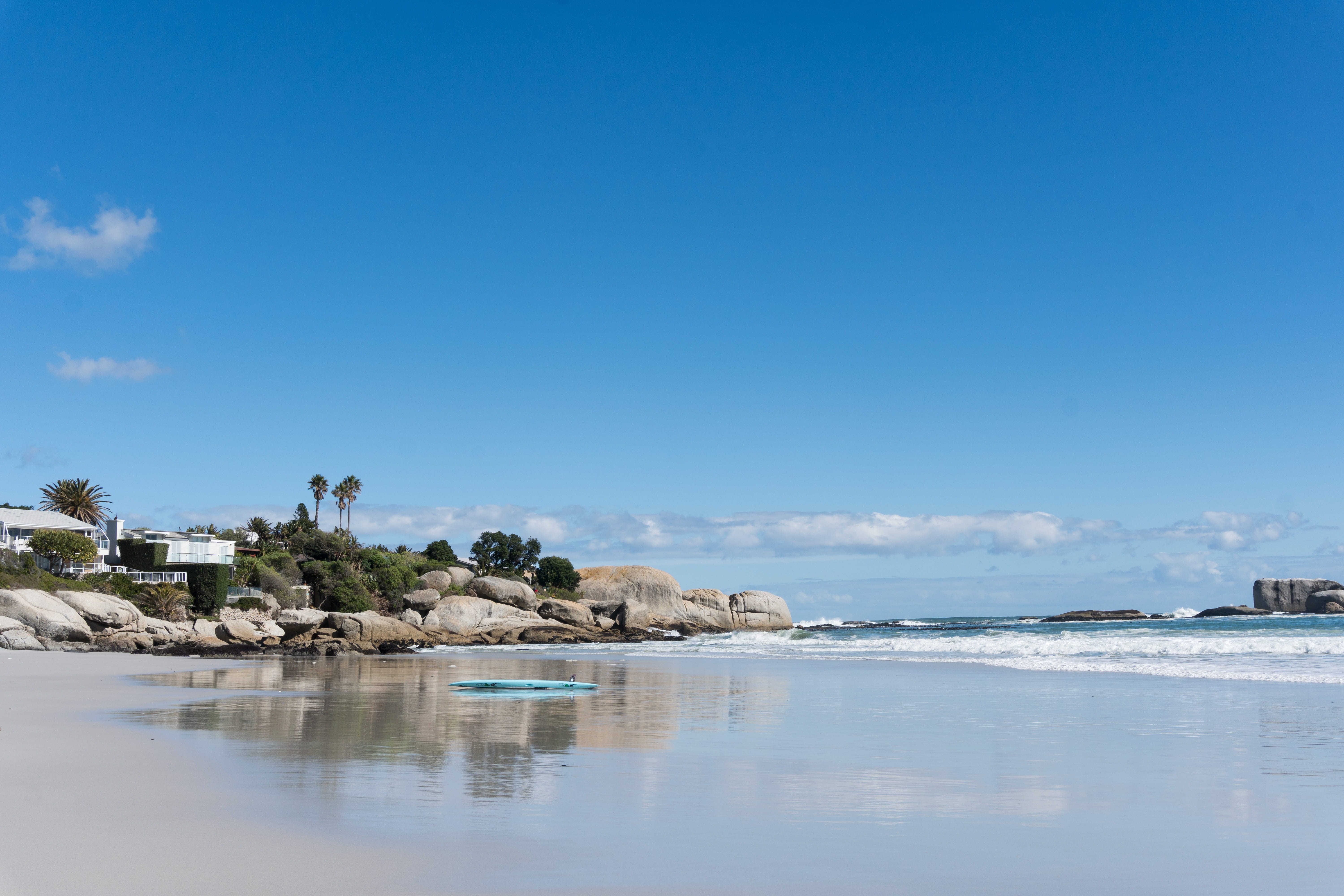 no people, architecture, scenics - nature, nature, tree, sunny, outdoors, holidays, capetown, tranquil scene, beach, ocean, summer, building exterior, beauty in nature, HD Wallpaper