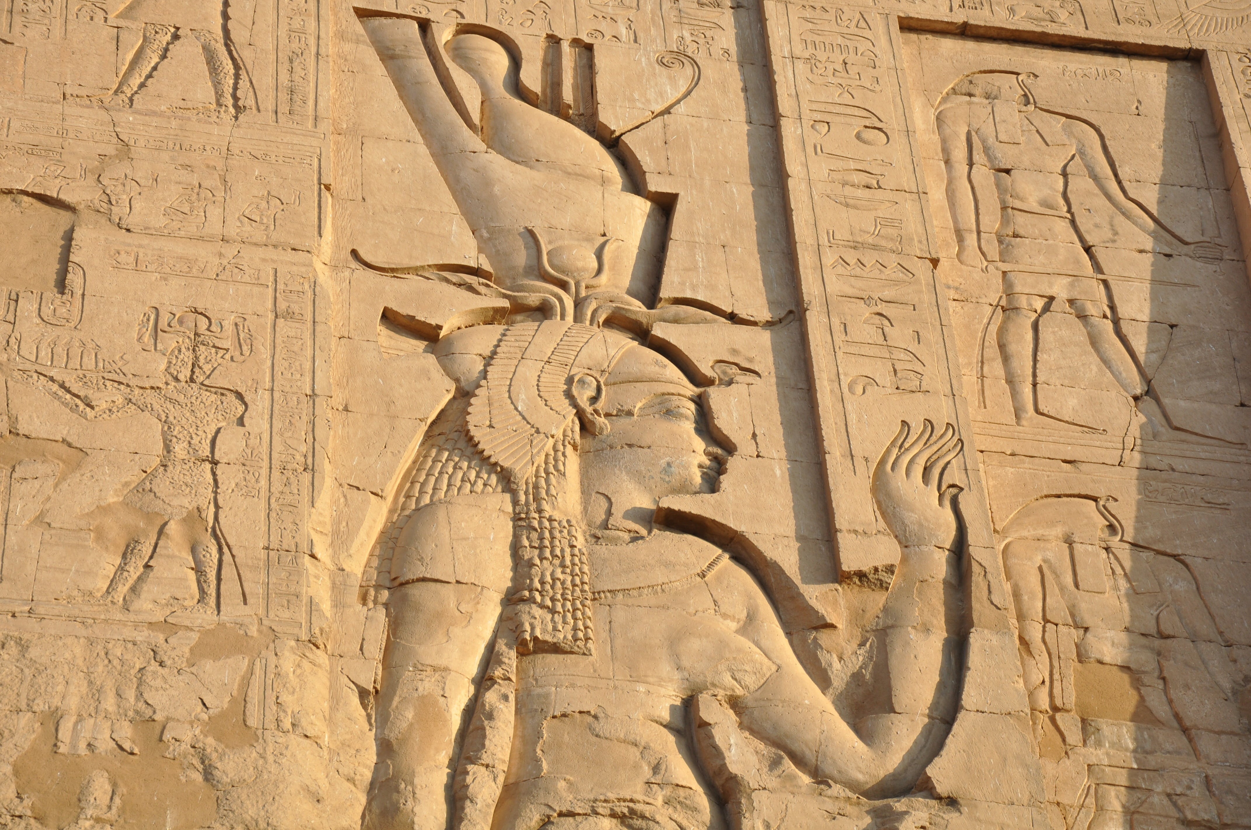 the past, travel, pierre, egypt, male likeness, built structure, statue, sculpture, pharaoh, ancient civilization, travel destinations, craft, art and craft, HD Wallpaper
