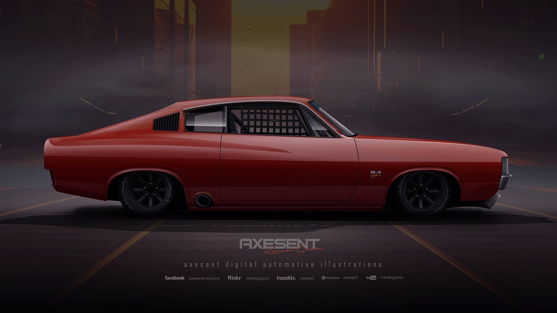 architecture, luxury, 1080P, motor vehicle, Chrysler Valiant, road, Chrysler Valiant Charger, city, travel, Chrysler, race cars, mode of transportation, HD Wallpaper