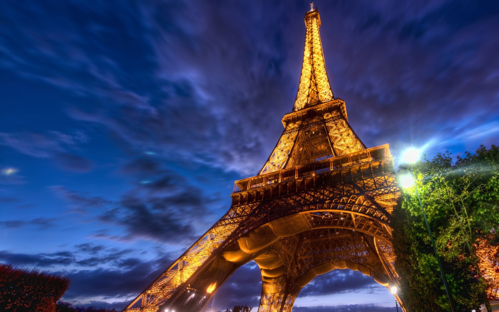 1080P, Eiffel Tower, HD Wallpaper