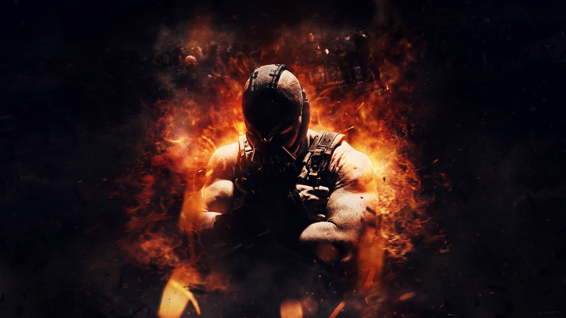 military, risk, armed forces, aggression, comics, heat - temperature, burning, special forces, 1080P, smoke - physical structure, motion, warning sign, HD Wallpaper